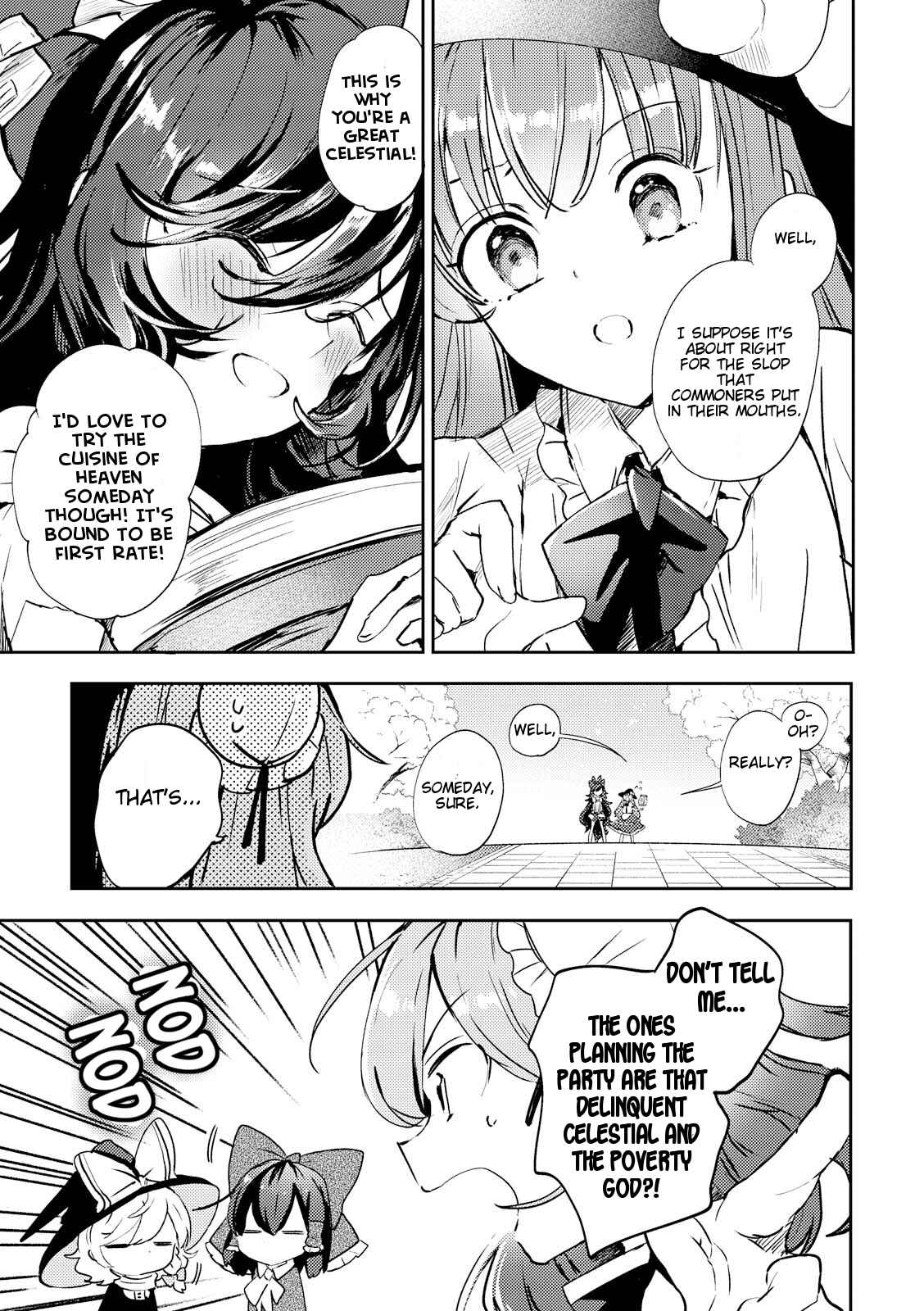 Touhou Ibara Kasen ~ Wild and Horned Hermit. Chapter 45 - Page 7