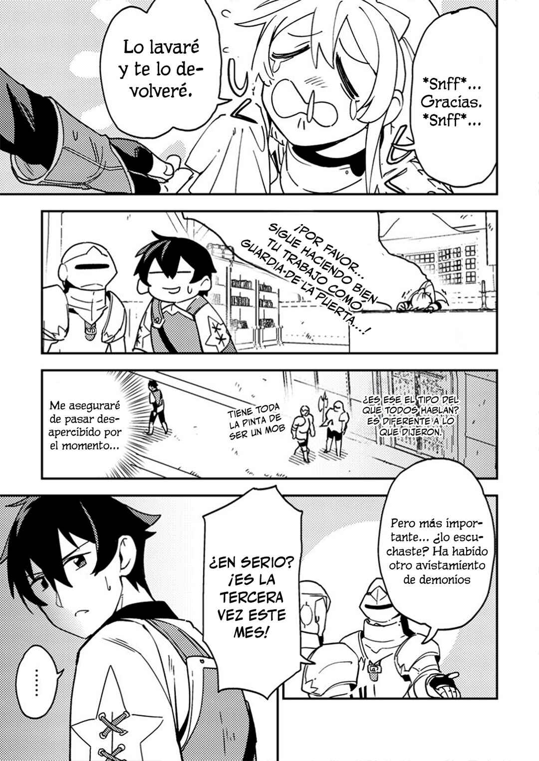 Game Chishiki de Saikyou ni Natta Mob Heishi wa, Shin no Jitsuryoku wo Kakushitai Chapter 4 - Page 5