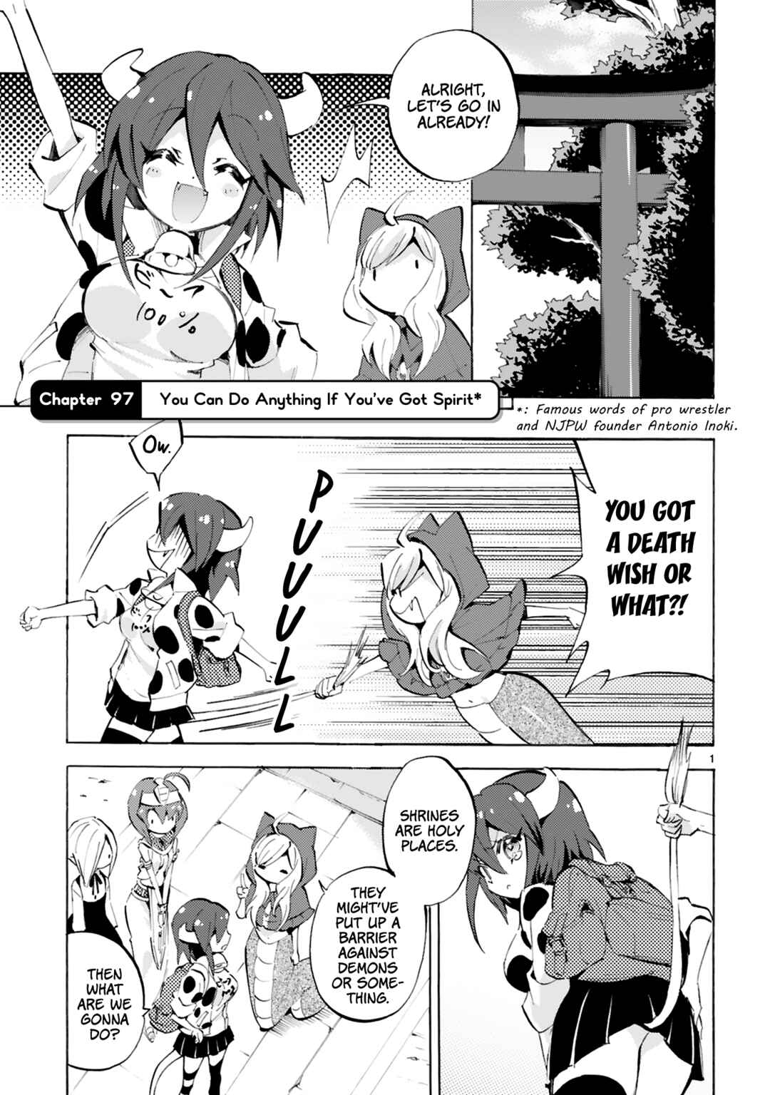 Jashin-chan Dropkick Chapter 97 - Page 11