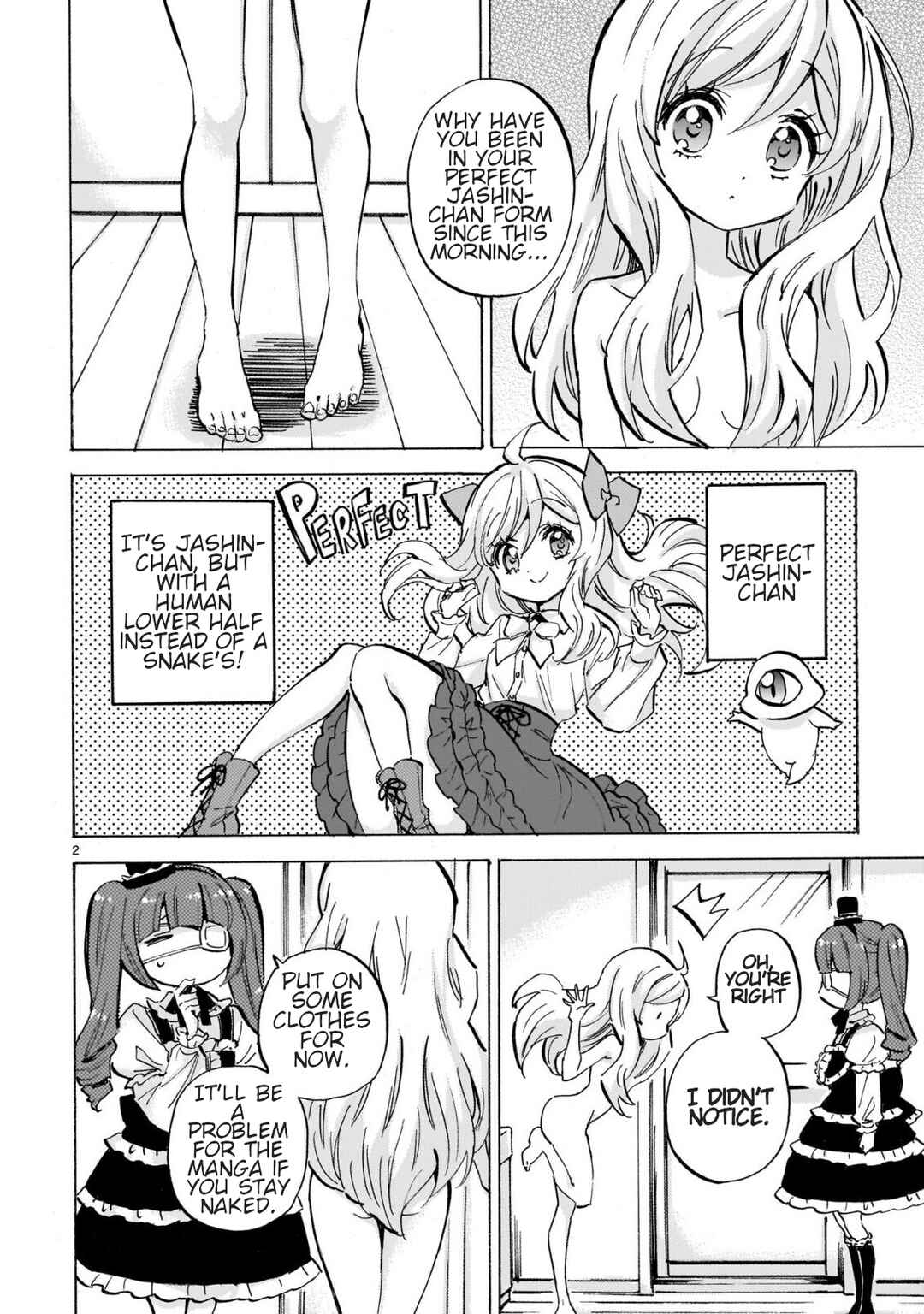 Jashin-chan Dropkick Chapter 300 - Page 2
