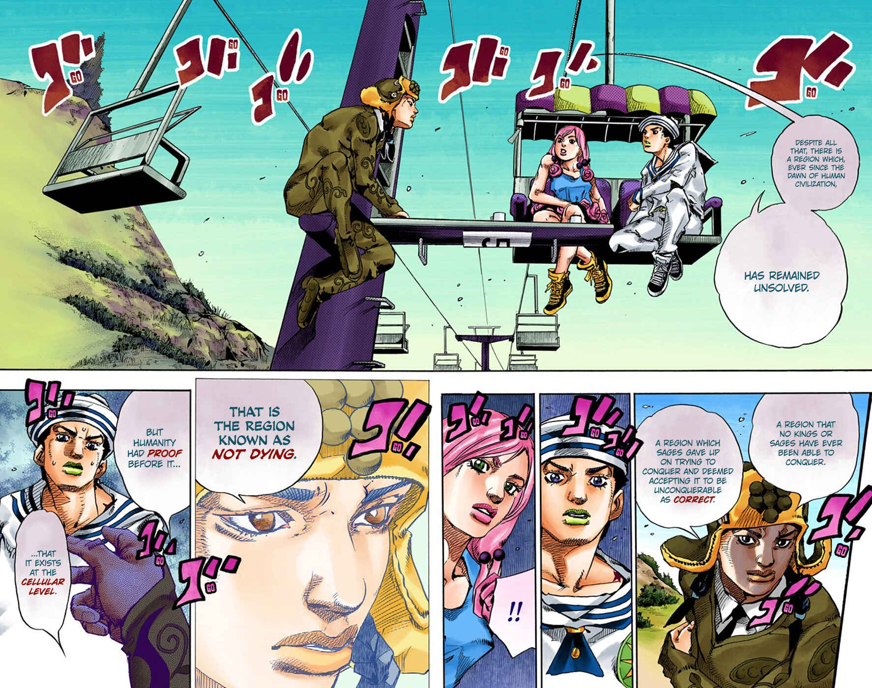 JoJo no Kimyou na Bouken: Part 8 - JoJolion Color-ban Chapter 66 - Page 10