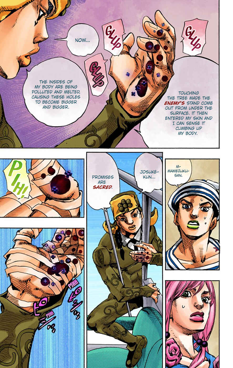 JoJo no Kimyou na Bouken: Part 8 - JoJolion Color-ban Chapter 66 - Page 34