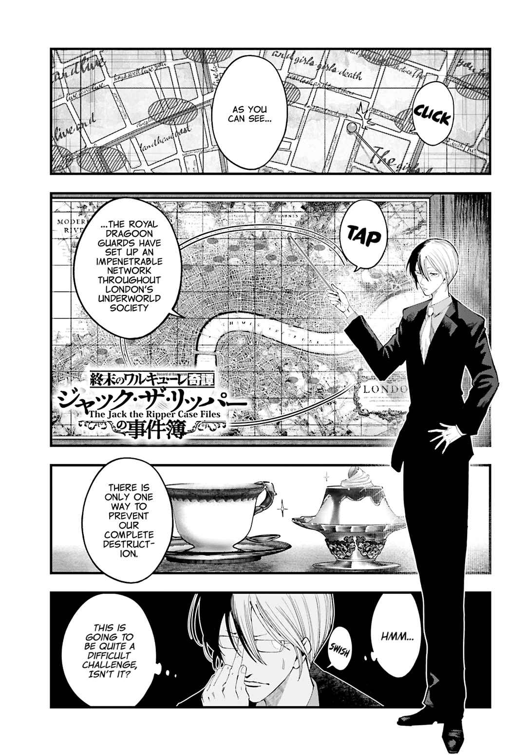 Shuumatsu no Valkyrie Kitan - Jack the Ripper no Jikenbo Chapter 40 - Page 1