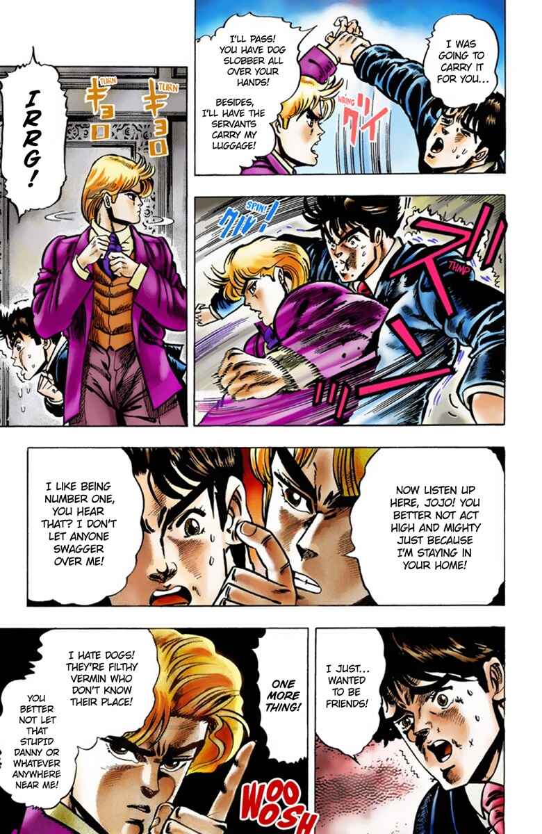 JoJo no Kimyou na Bouken: Part 1 - Phantom Blood Color-ban Chapter 2 - Page 6