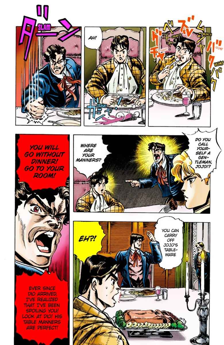 JoJo no Kimyou na Bouken: Part 1 - Phantom Blood Color-ban Chapter 2 - Page 9