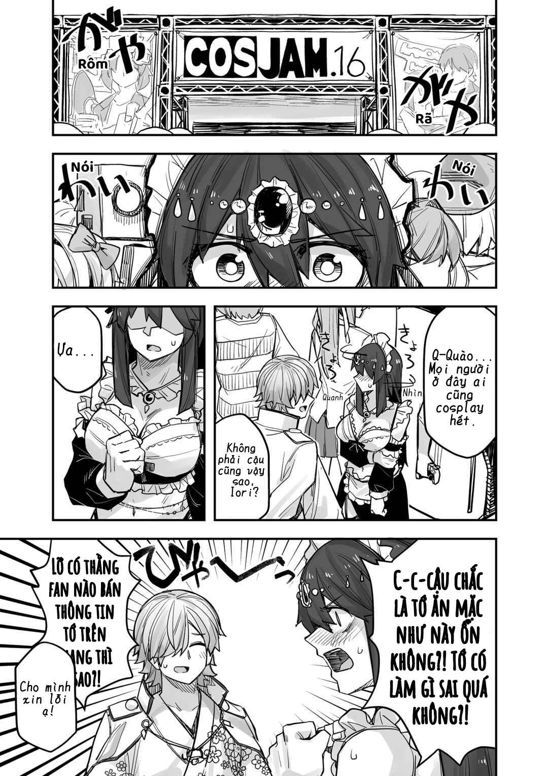 Ikemen Joshi to Josou Danshi Chapter 91 - Page 1