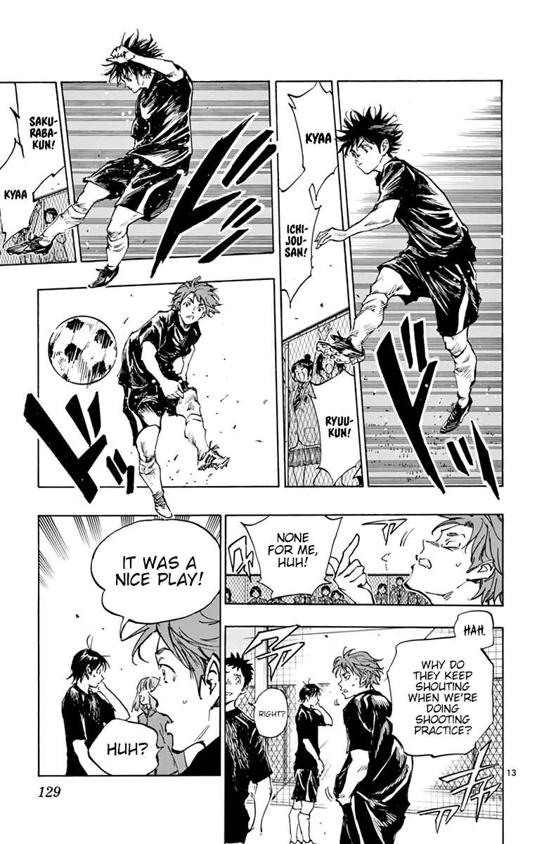 BE BLUES ~Ao ni Nare~ Chapter 316 - Page 13
