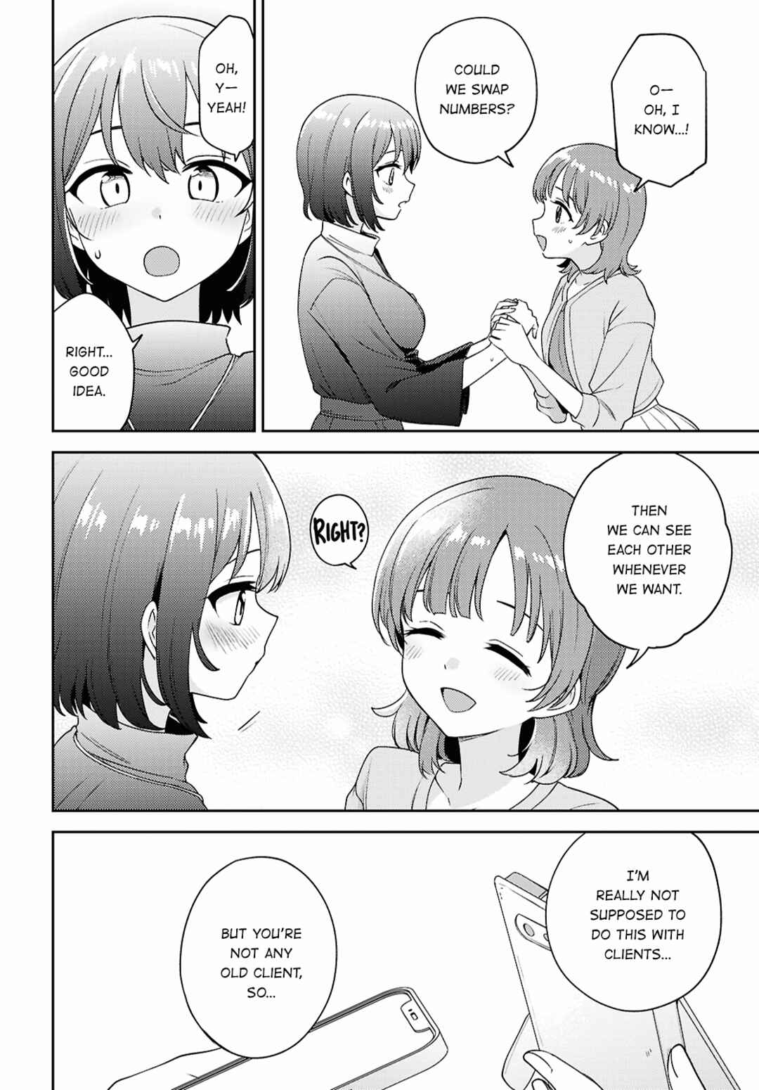 Asumi-chan wa Les Fuuzoku ni Kyoumi ga Arimasu! Chapter 27 - Page 33