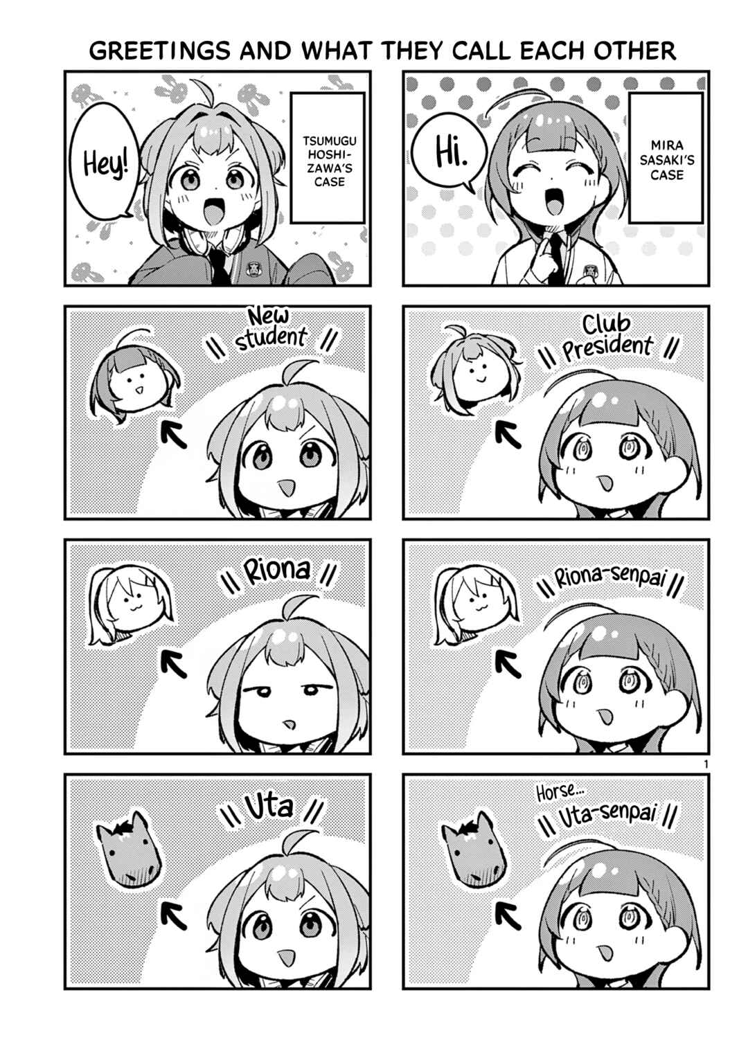 Houkago Voca-Ken de! Chapter 3.5 - Page 1