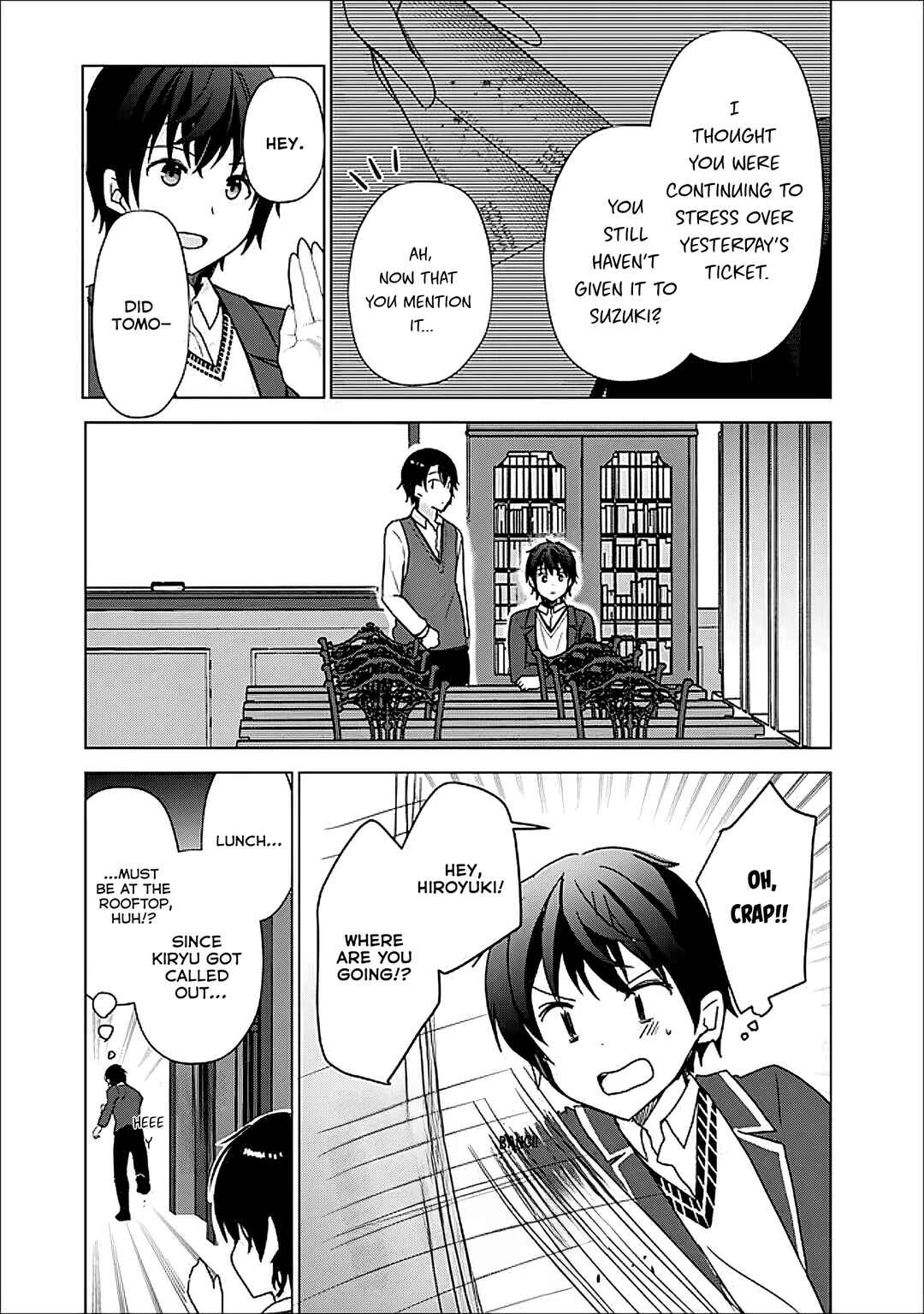 Iinazuke ga Dekita to Omottara, Sono Iinazuke ga Gakkou de Yuumei na "Akuyaku Reijou" Dattan dakedo, Dou Sureba Ii? Chapter 5.2 - Page 3