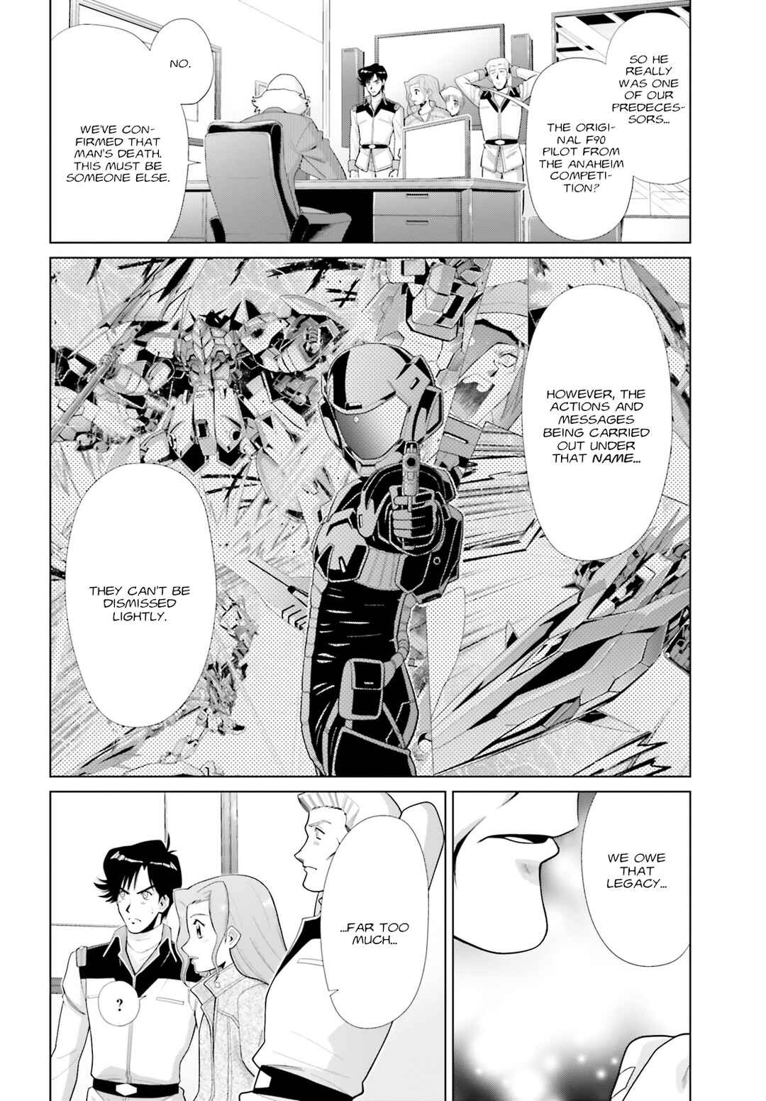 Mobile Suit Gundam F90: Cluster Chapter 11 - Page 17