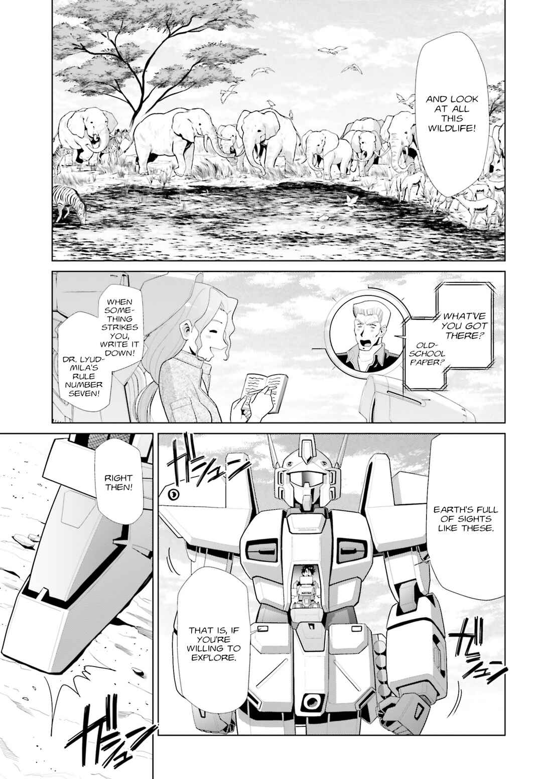 Mobile Suit Gundam F90: Cluster Chapter 11 - Page 33