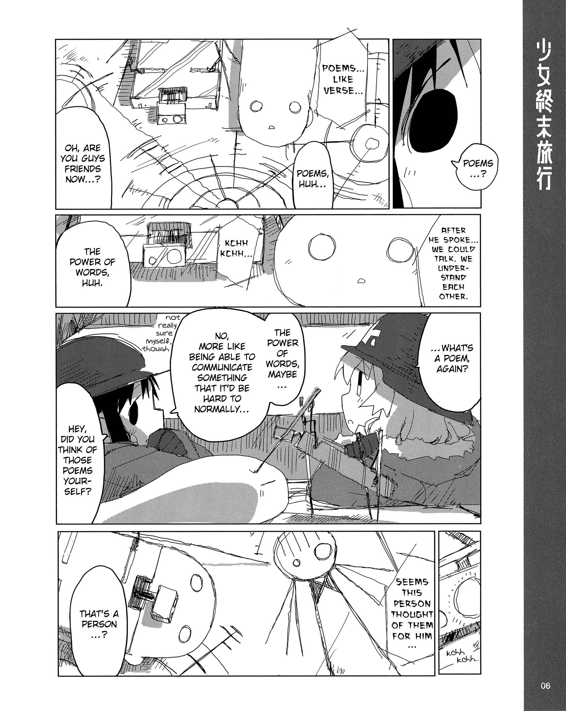 Shoujo Shuumatsu Ryokou Chapter 43.6 - Page 6