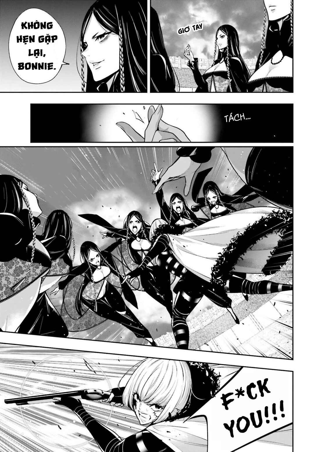Majo Taisen - 32-nin no Isai no Majo wa Koroshiau Chapter 42 - Page 7