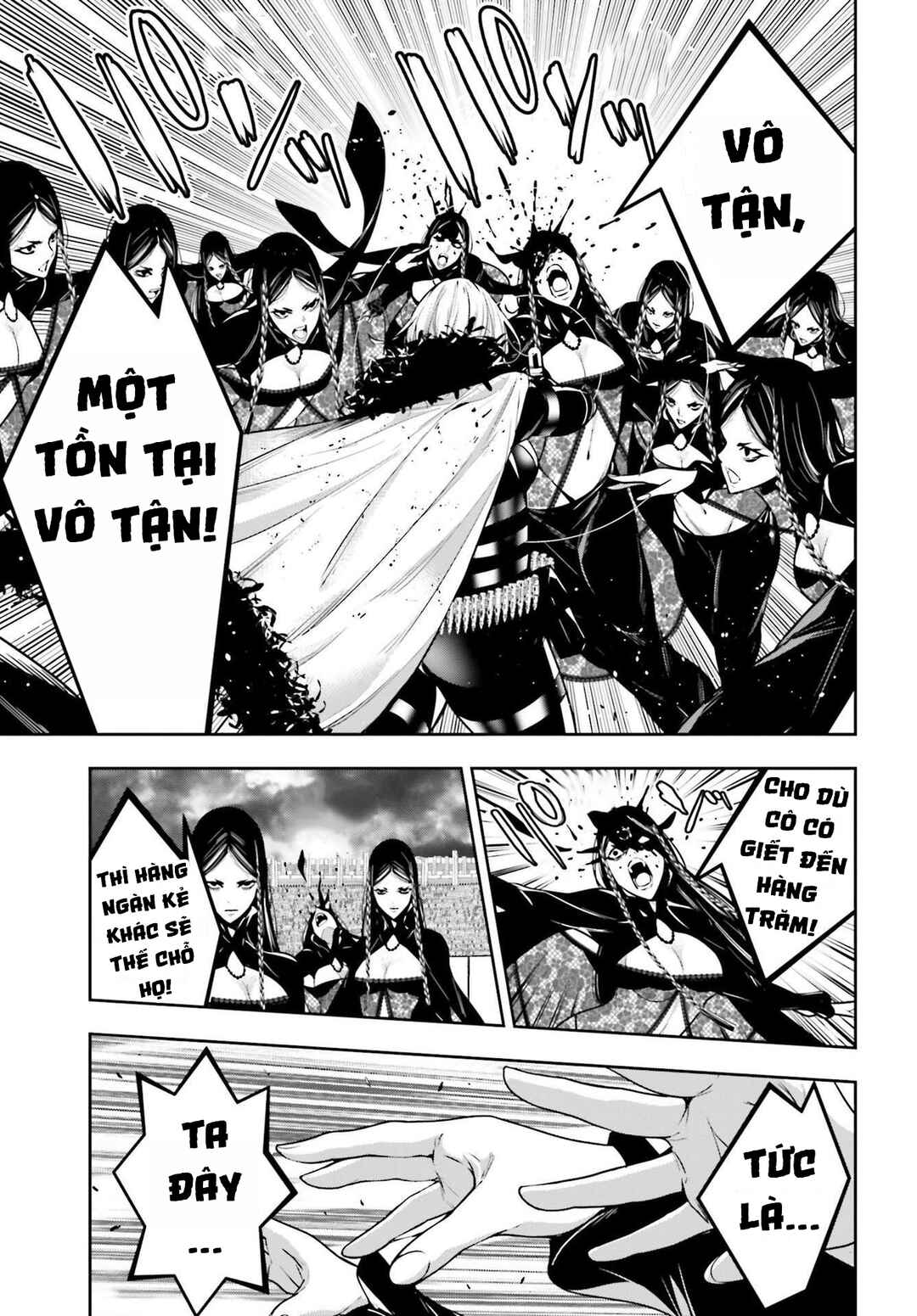 Majo Taisen - 32-nin no Isai no Majo wa Koroshiau Chapter 42 - Page 9