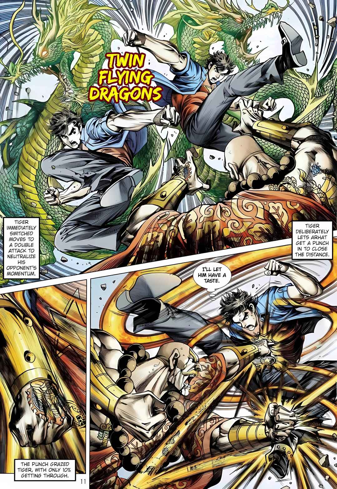 Jīn Zhù Lóng Hǔ Mén Chapter 8 - Page 11