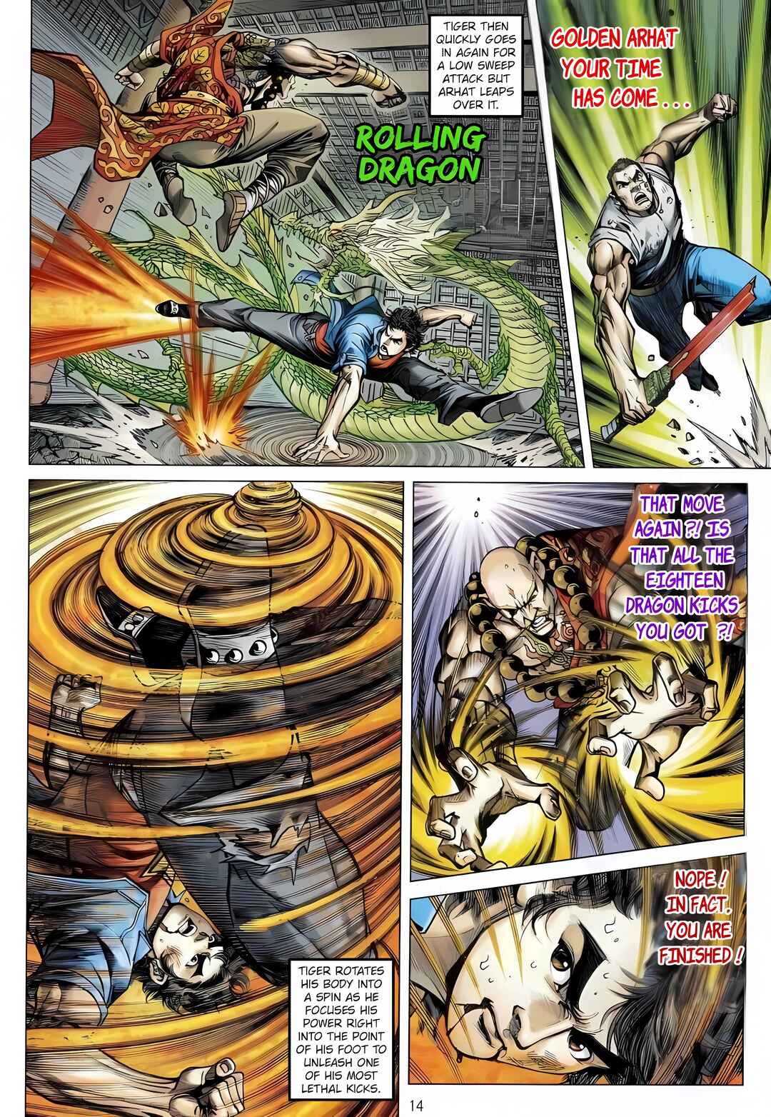 Jīn Zhù Lóng Hǔ Mén Chapter 8 - Page 14