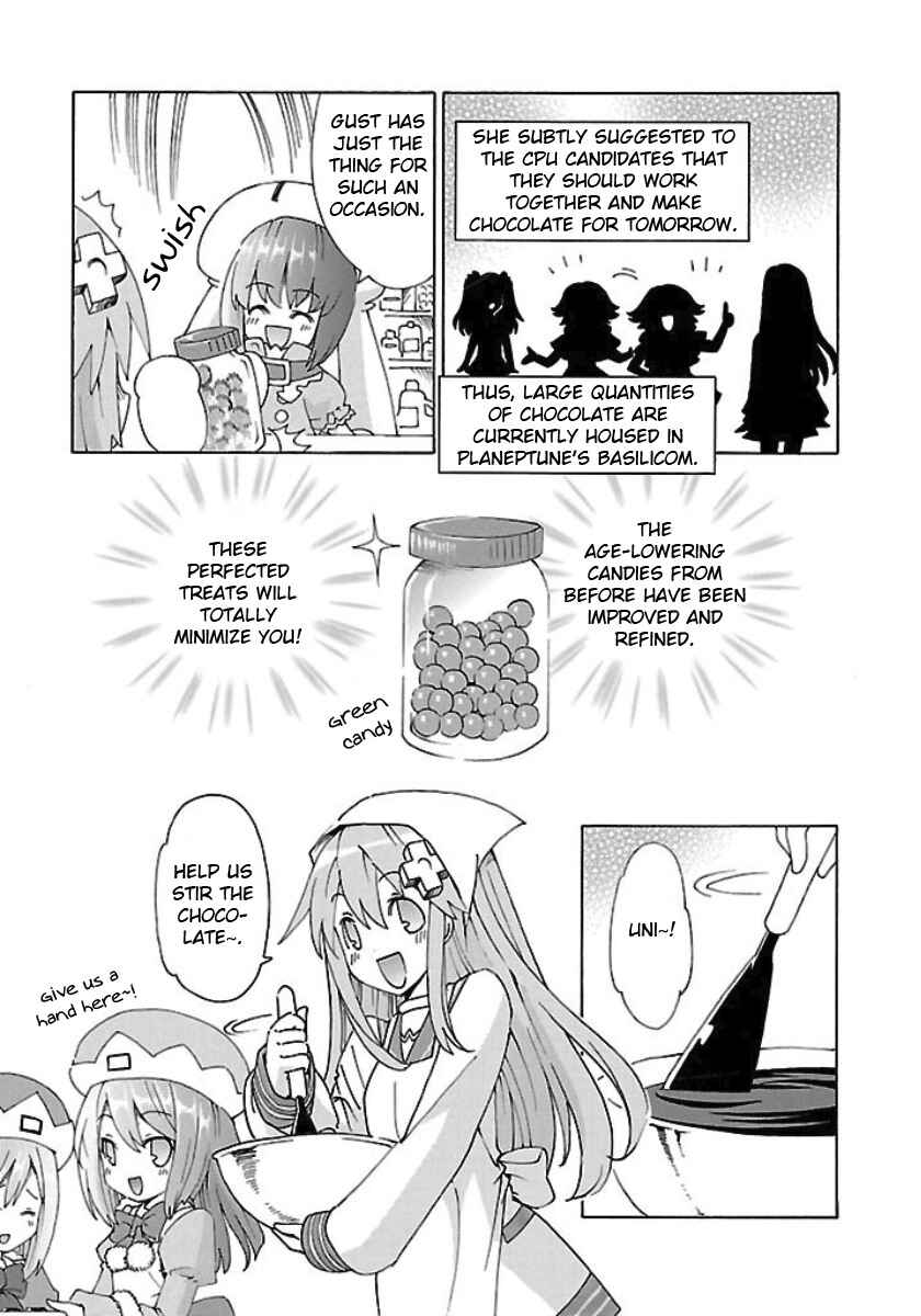 Choujigen Game Neptune - Megami Tsuushin Chapter 27 - Page 3