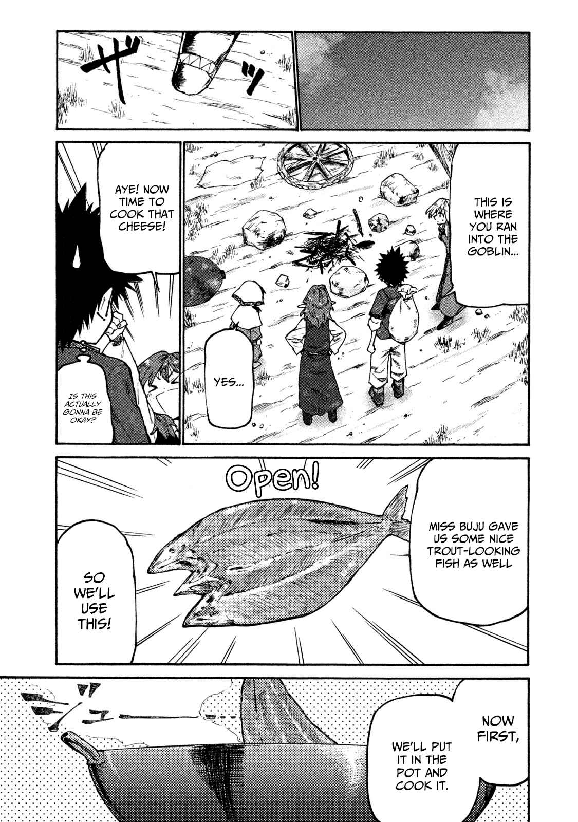 Mazumeshi Elf to Yuuboku gurashi Chapter 32 - Page 13