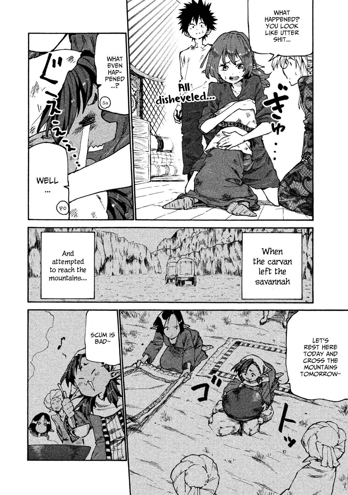 Mazumeshi Elf to Yuuboku gurashi Chapter 32 - Page 6