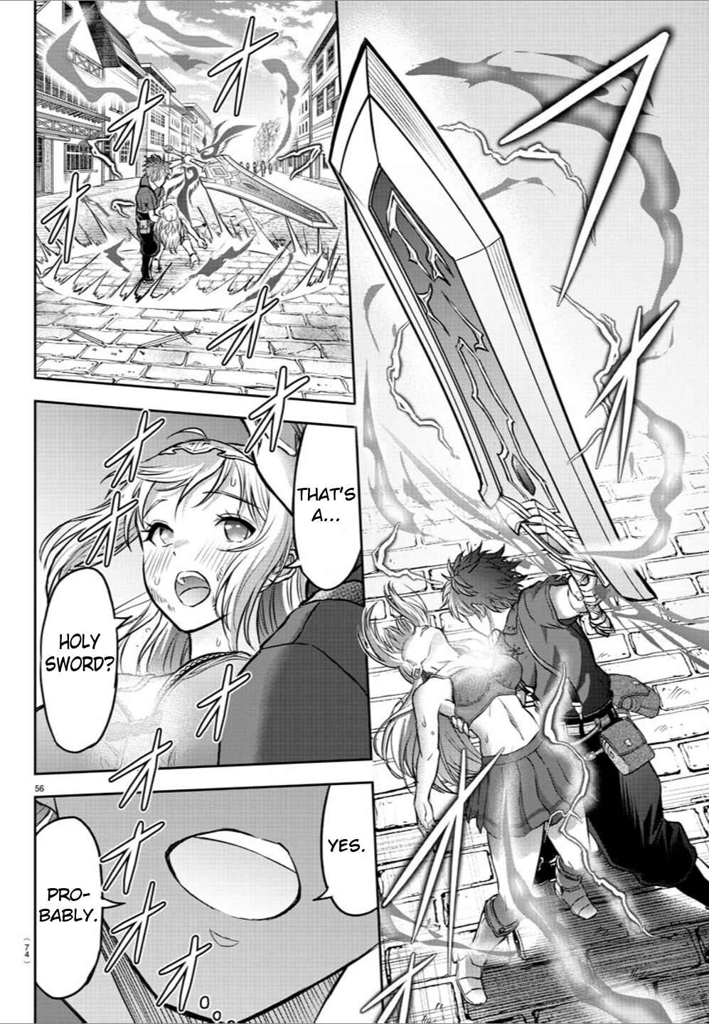 Cherry Yuusha to "Sei" Naru Tsurugi Chapter 1 - Page 56