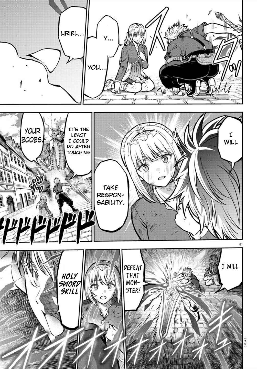 Cherry Yuusha to "Sei" Naru Tsurugi Chapter 1 - Page 61