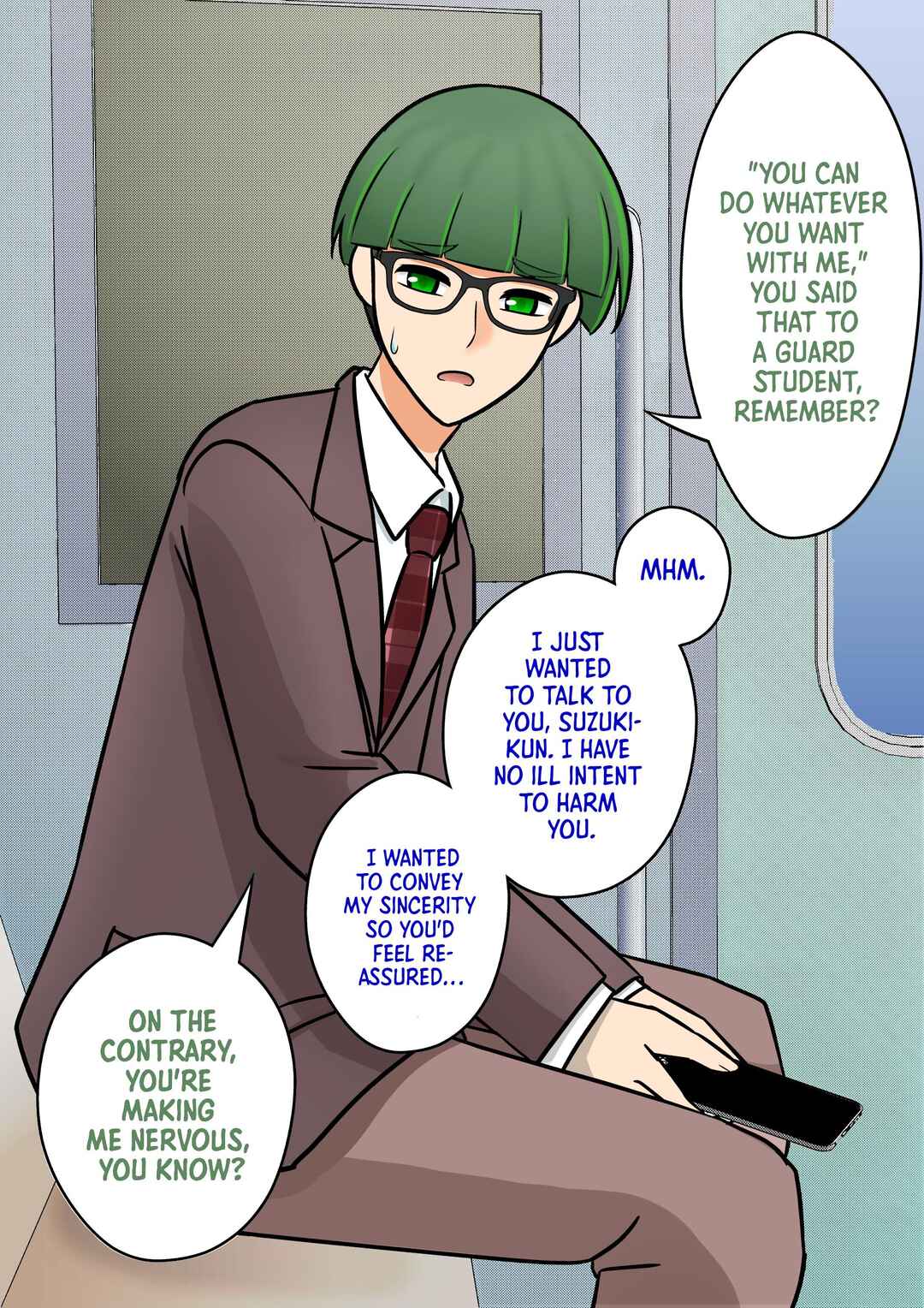 Danjo-hi 1:39 no Heikou Sekai wa Omoi no Hoka Futsuu (Fan Colored) Chapter 94 - Page 3