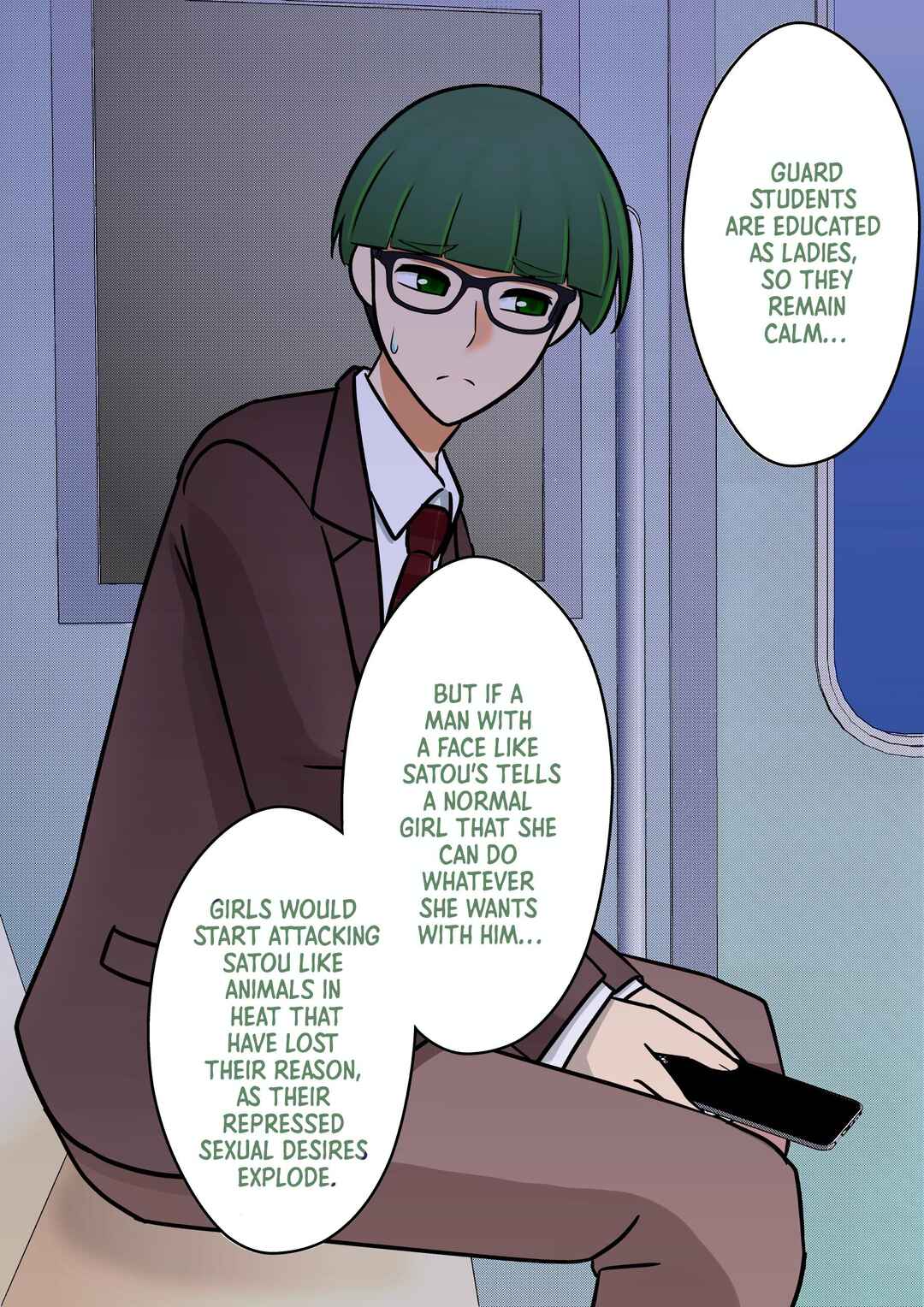 Danjo-hi 1:39 no Heikou Sekai wa Omoi no Hoka Futsuu (Fan Colored) Chapter 94 - Page 5