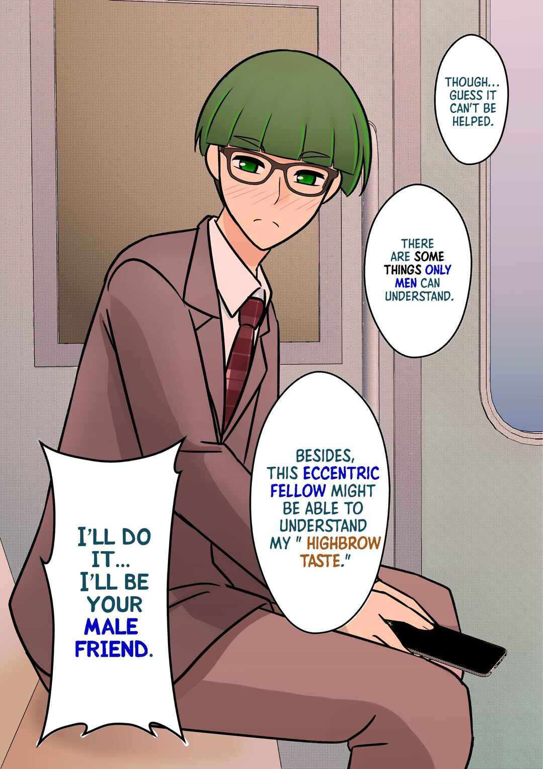 Danjo-hi 1:39 no Heikou Sekai wa Omoi no Hoka Futsuu (Fan Colored) Chapter 94 - Page 8