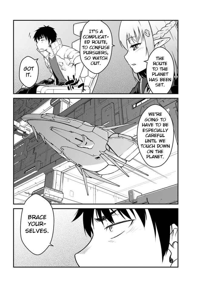 Mezametara Saikyou Soubi to Uchuusen-mochi datta node, Ikkodate Mezashite Youhei to shite Jiyuu ni Ikitai Chapter 24.2 - Page 12