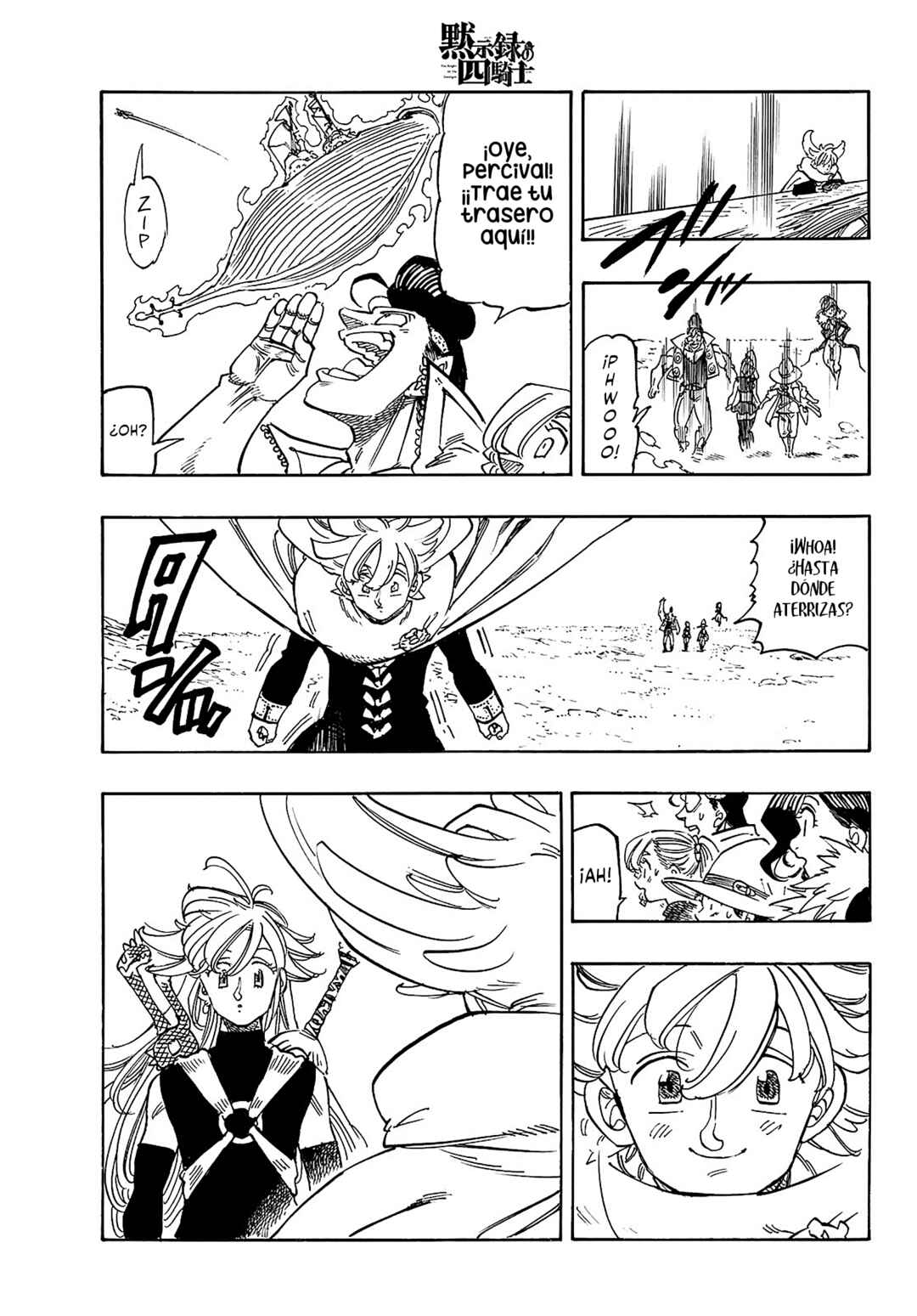 Mokushiroku no Yonkishi Chapter 161 - Page 9