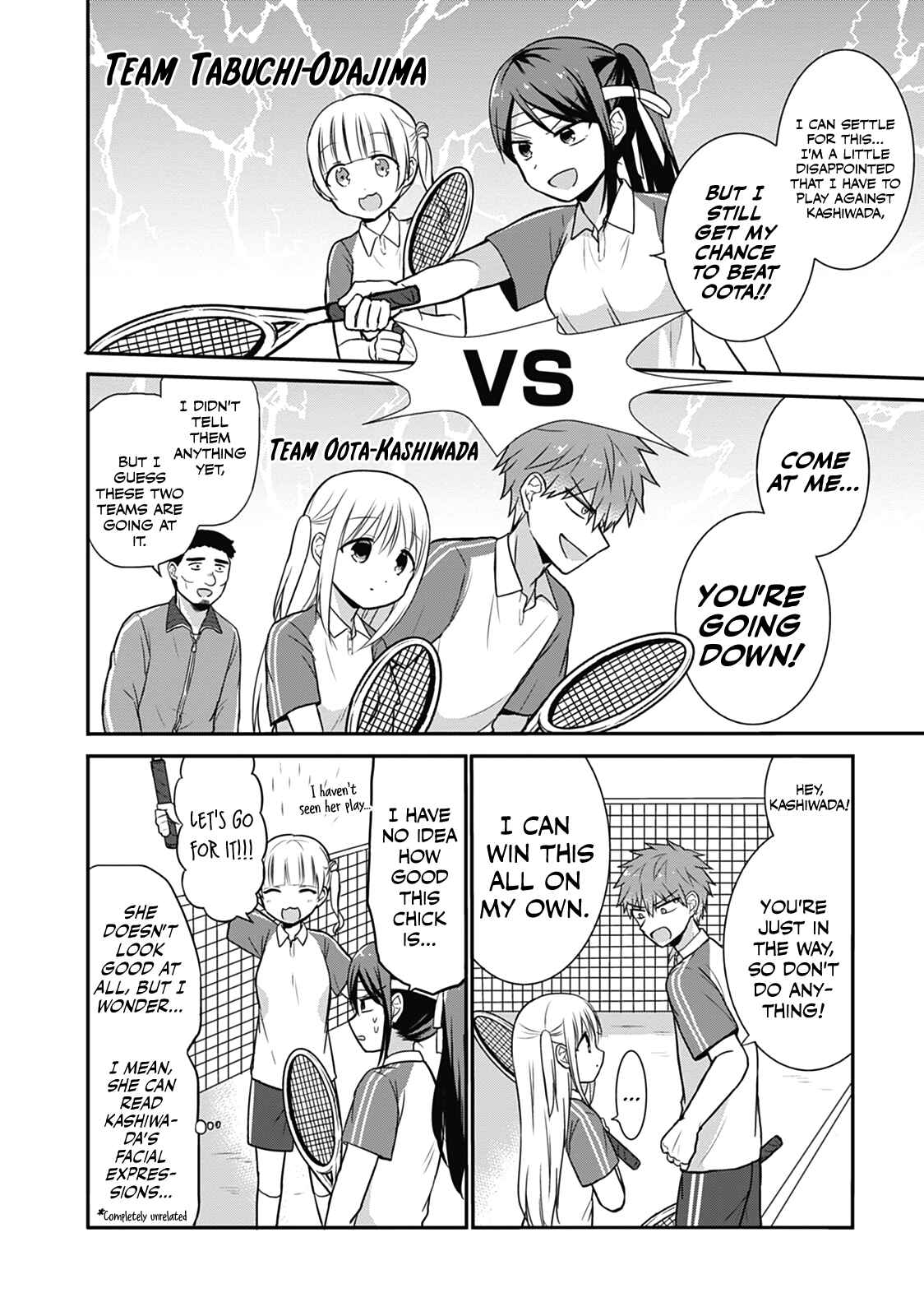 Kao ni Denai Kashiwada-san to Kao ni Deru Oota-kun Chapter 24 - Page 4