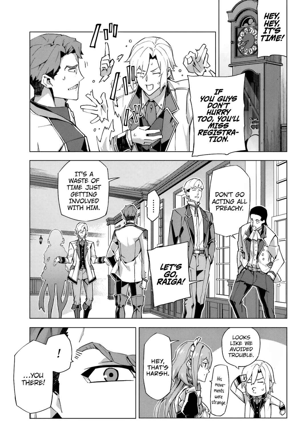 Kamen no Kuro Kishi. Shoutai Bareta no de Mou Gakuen de Musou Suru Chapter 1 - Page 15