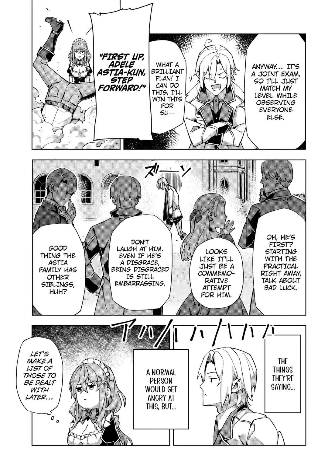 Kamen no Kuro Kishi. Shoutai Bareta no de Mou Gakuen de Musou Suru Chapter 1 - Page 27