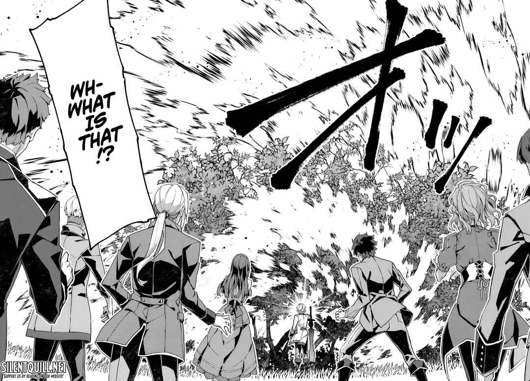 Kamen no Kuro Kishi. Shoutai Bareta no de Mou Gakuen de Musou Suru Chapter 1 - Page 32