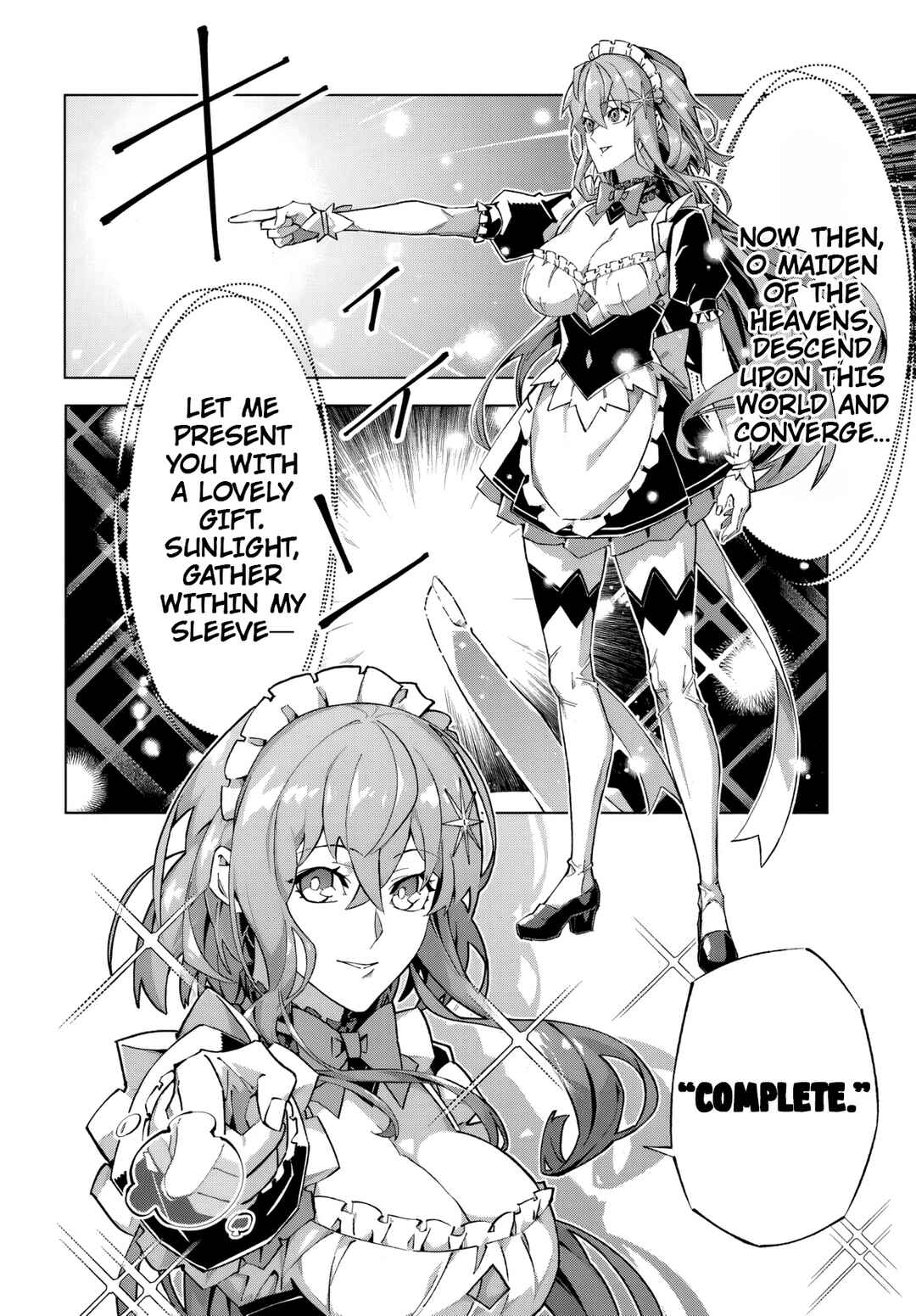 Kamen no Kuro Kishi. Shoutai Bareta no de Mou Gakuen de Musou Suru Chapter 1 - Page 39