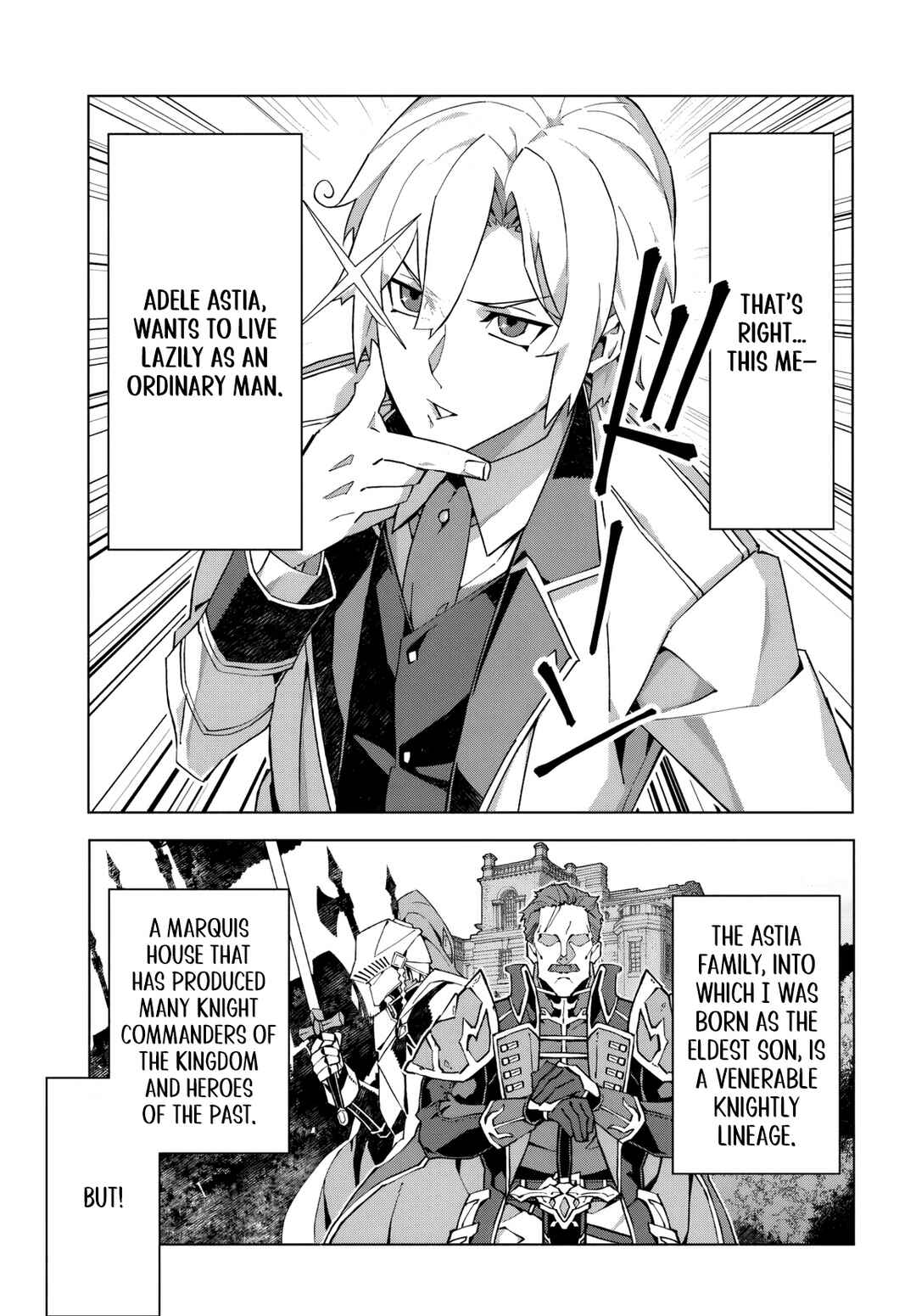 Kamen no Kuro Kishi. Shoutai Bareta no de Mou Gakuen de Musou Suru Chapter 1 - Page 7