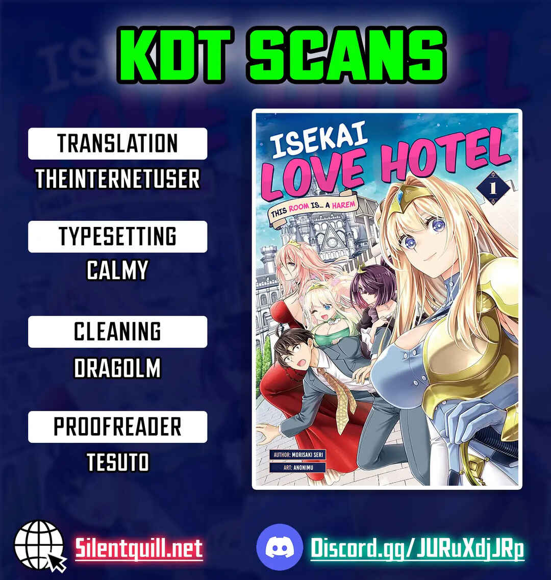 Isekai Love Hotel - Kochira no Oheya wa Harem desu Chapter 3 - Page 1