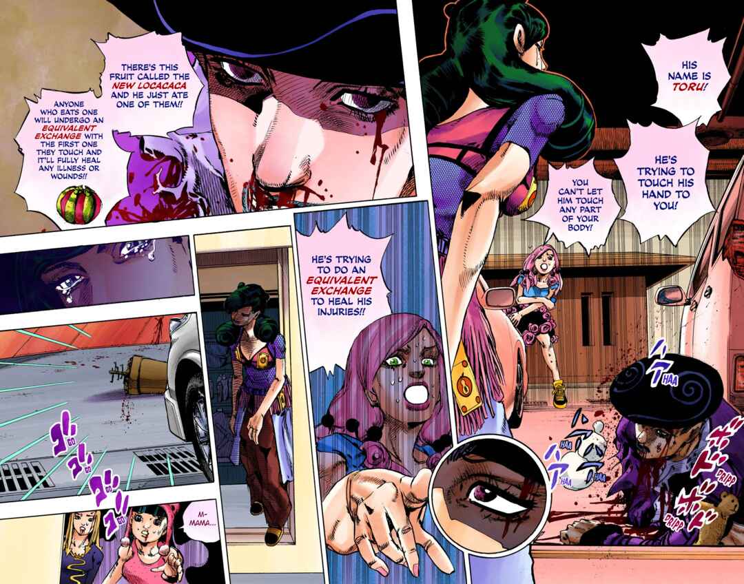JoJo no Kimyou na Bouken: Part 8 - JoJolion Color-ban Chapter 107 - Page 13
