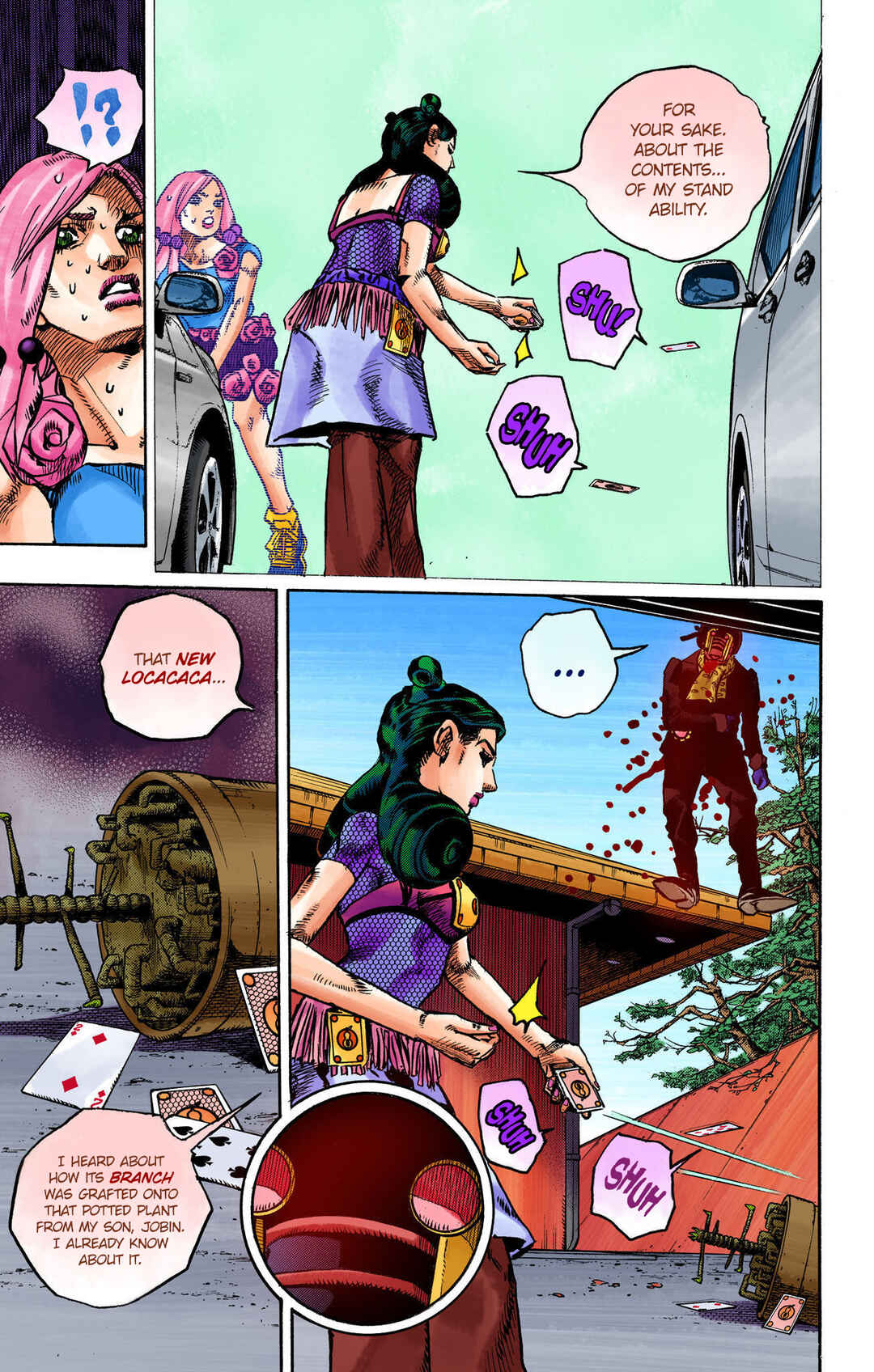 JoJo no Kimyou na Bouken: Part 8 - JoJolion Color-ban Chapter 107 - Page 29