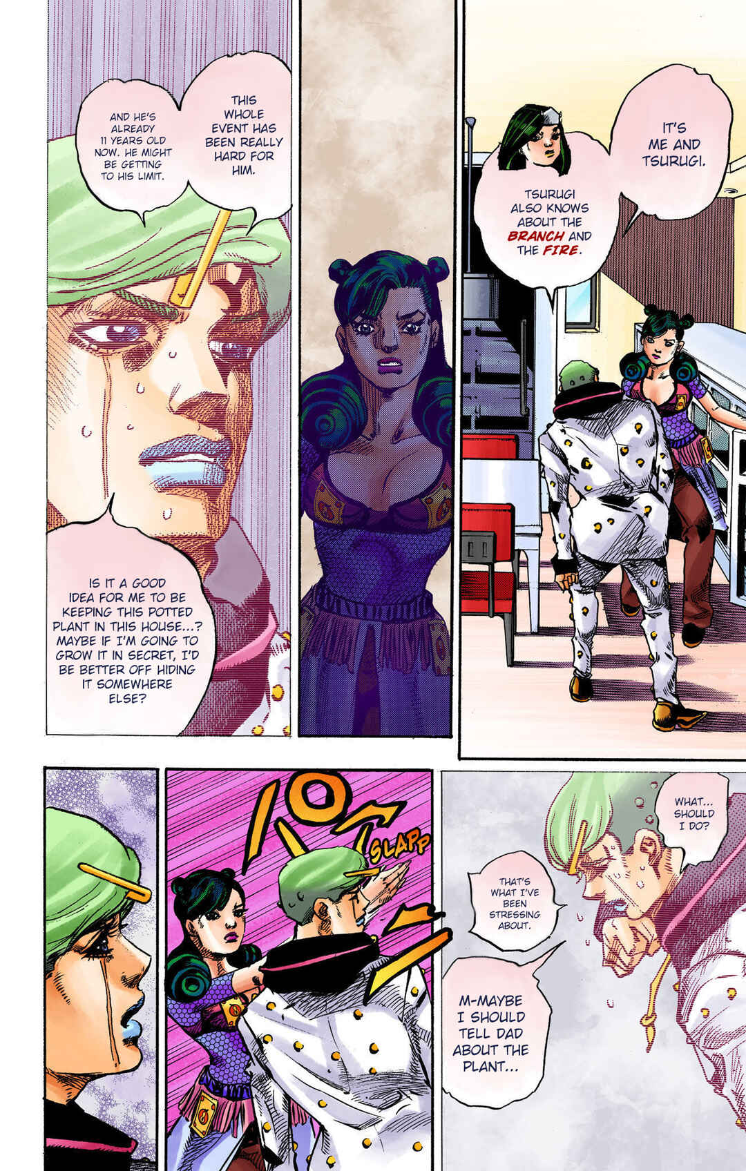 JoJo no Kimyou na Bouken: Part 8 - JoJolion Color-ban Chapter 107 - Page 41
