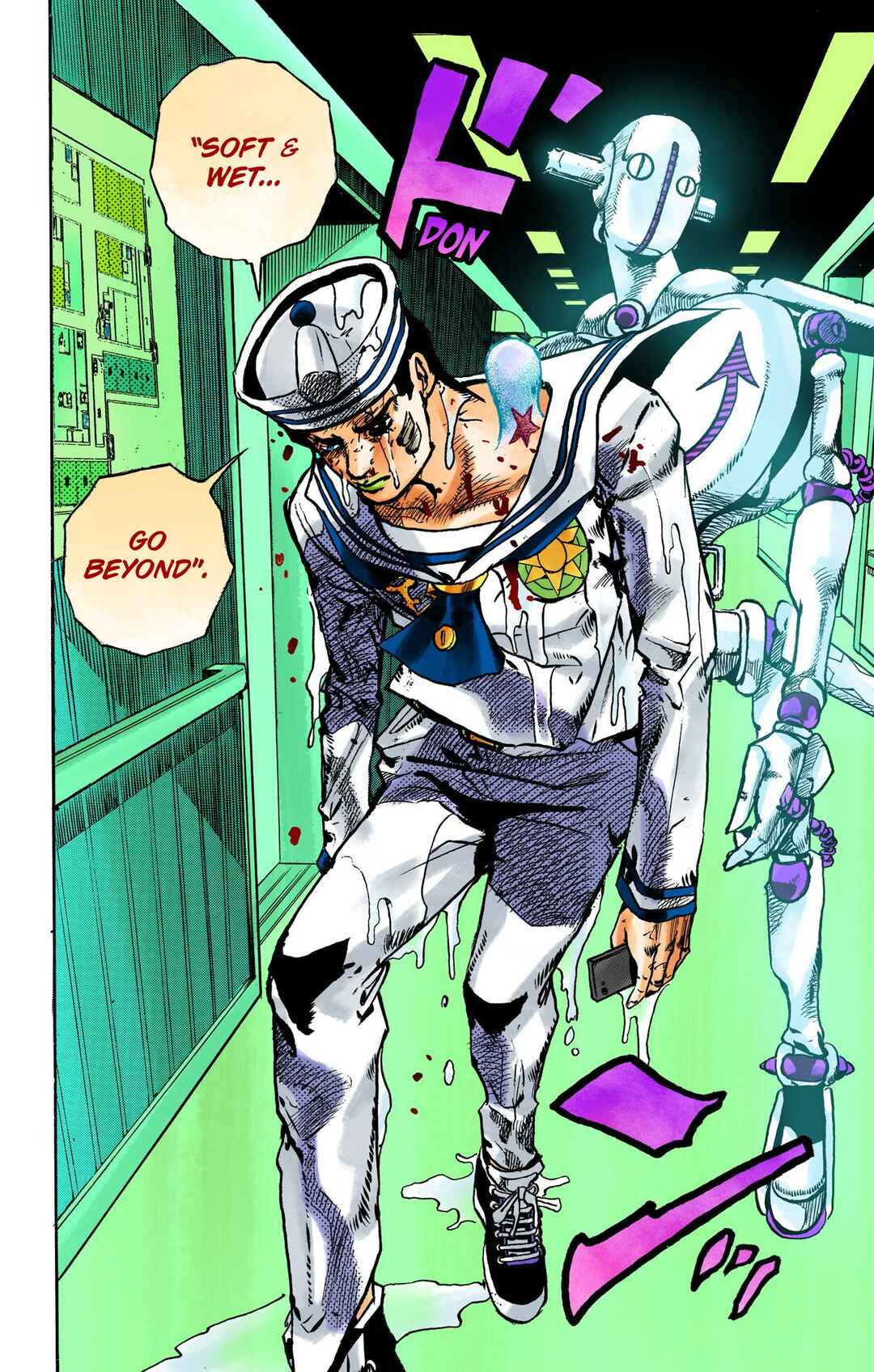 JoJo no Kimyou na Bouken: Part 8 - JoJolion Color-ban Chapter 107 - Page 7