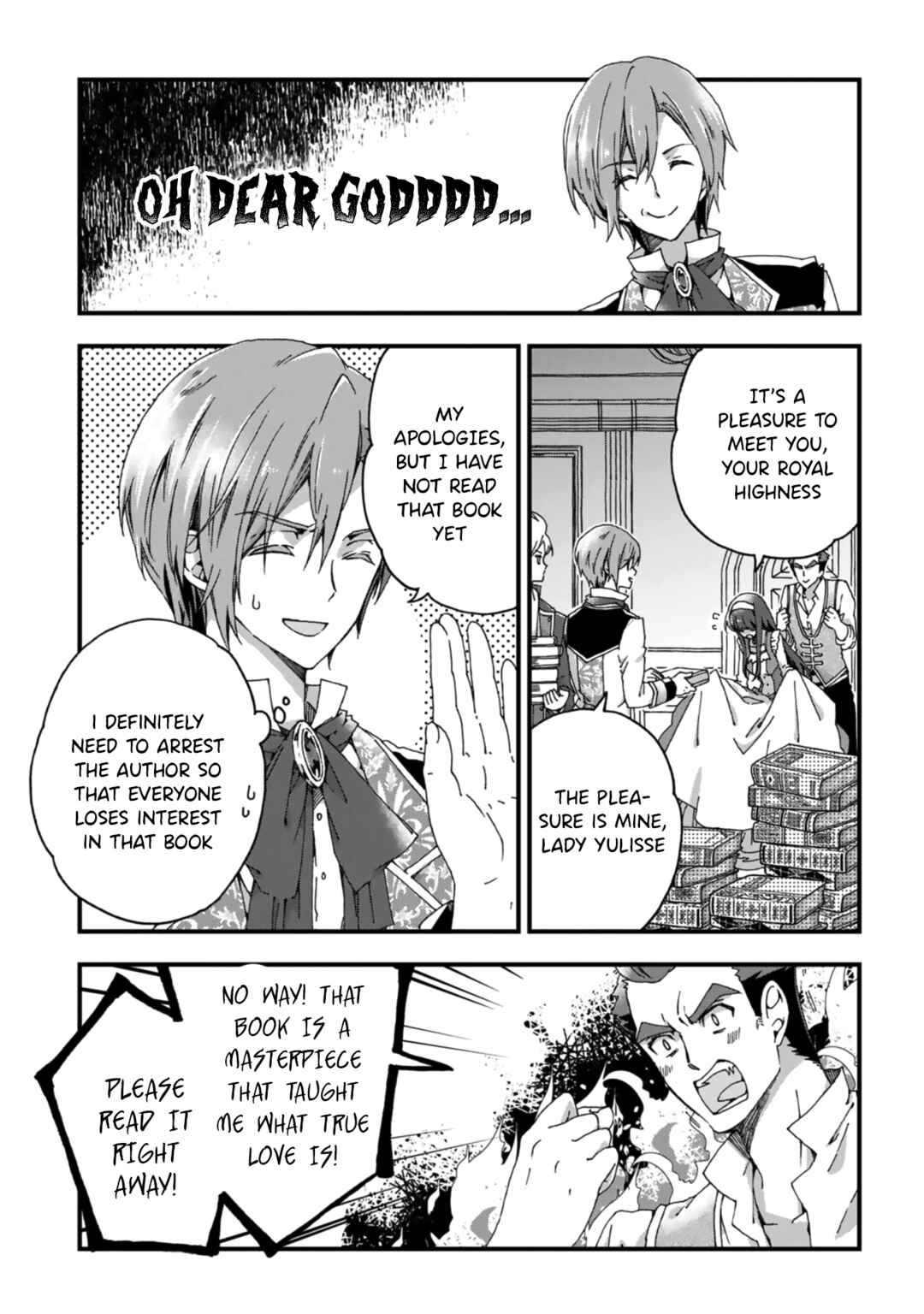 Betabore no Kon'yakusha ga Akuyaku Reijou ni Sare Sou na no de Chapter 1 - Page 32