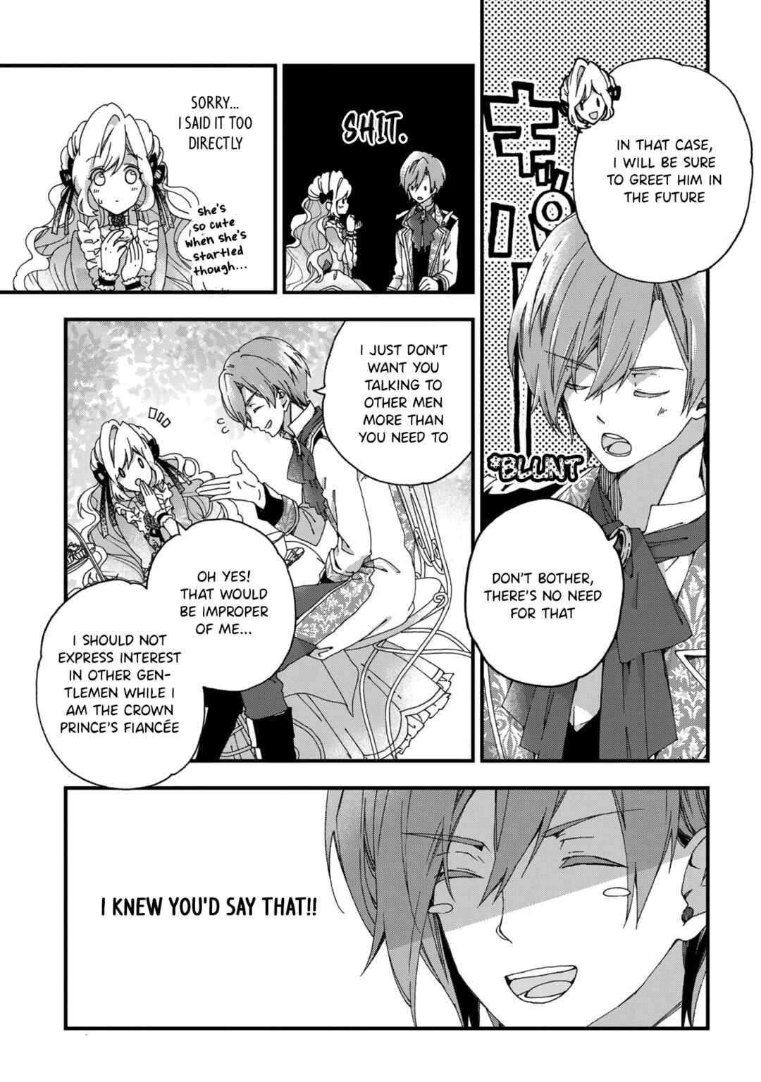 Betabore no Kon'yakusha ga Akuyaku Reijou ni Sare Sou na no de Chapter 1 - Page 42
