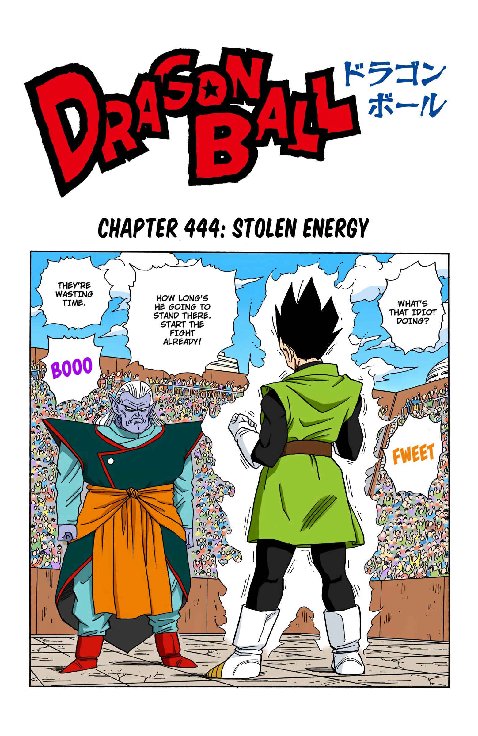 Dragon Ball (Official Colored) Chapter 444 - Page 1