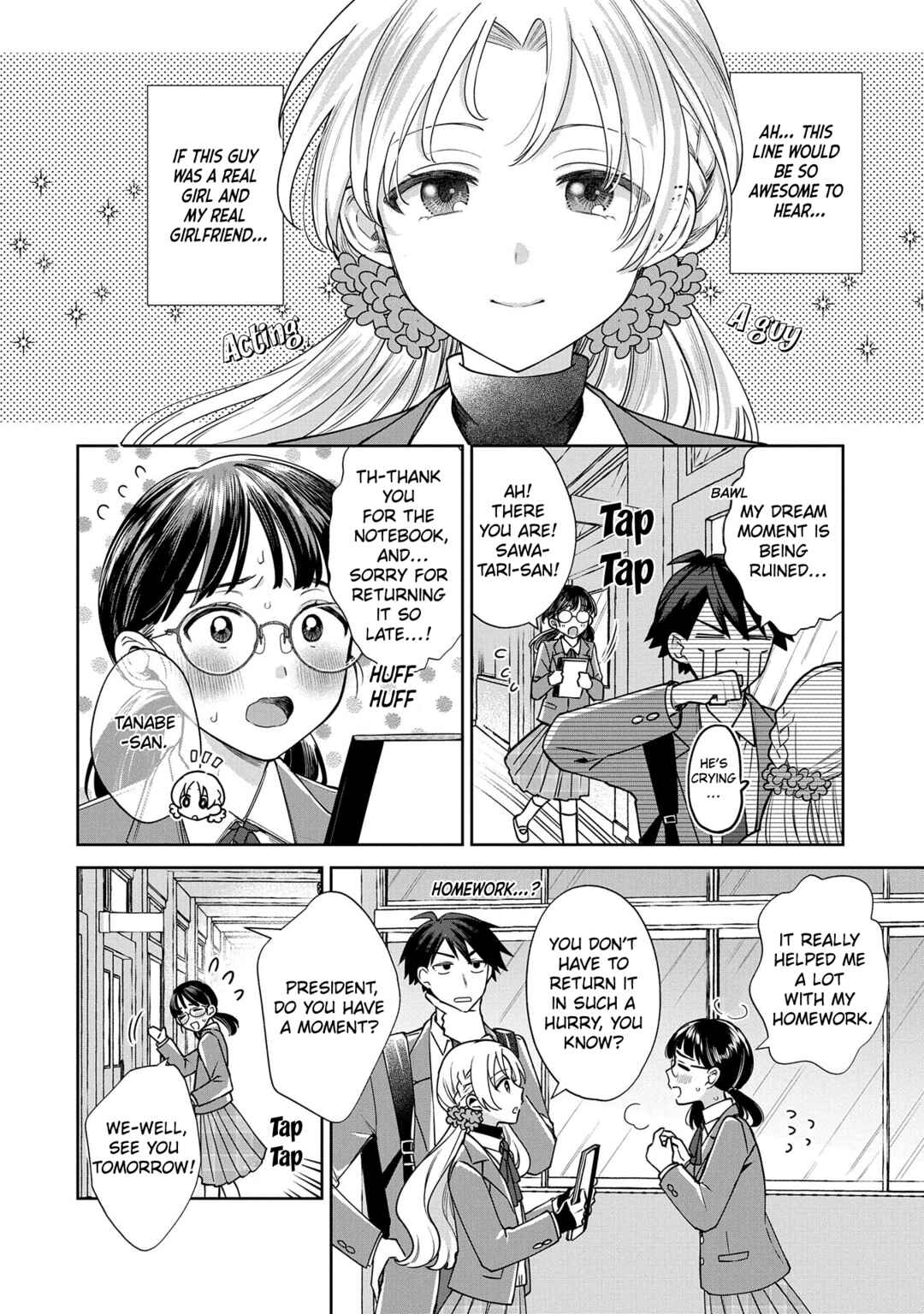 Inaho-kun wa Nise Kanojo no Hazu na no ni Chapter 4 - Page 2