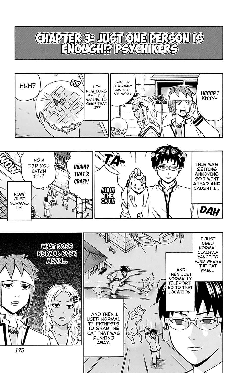 The Disastrous Life of Saiki K. Chapter 194 - Page 11