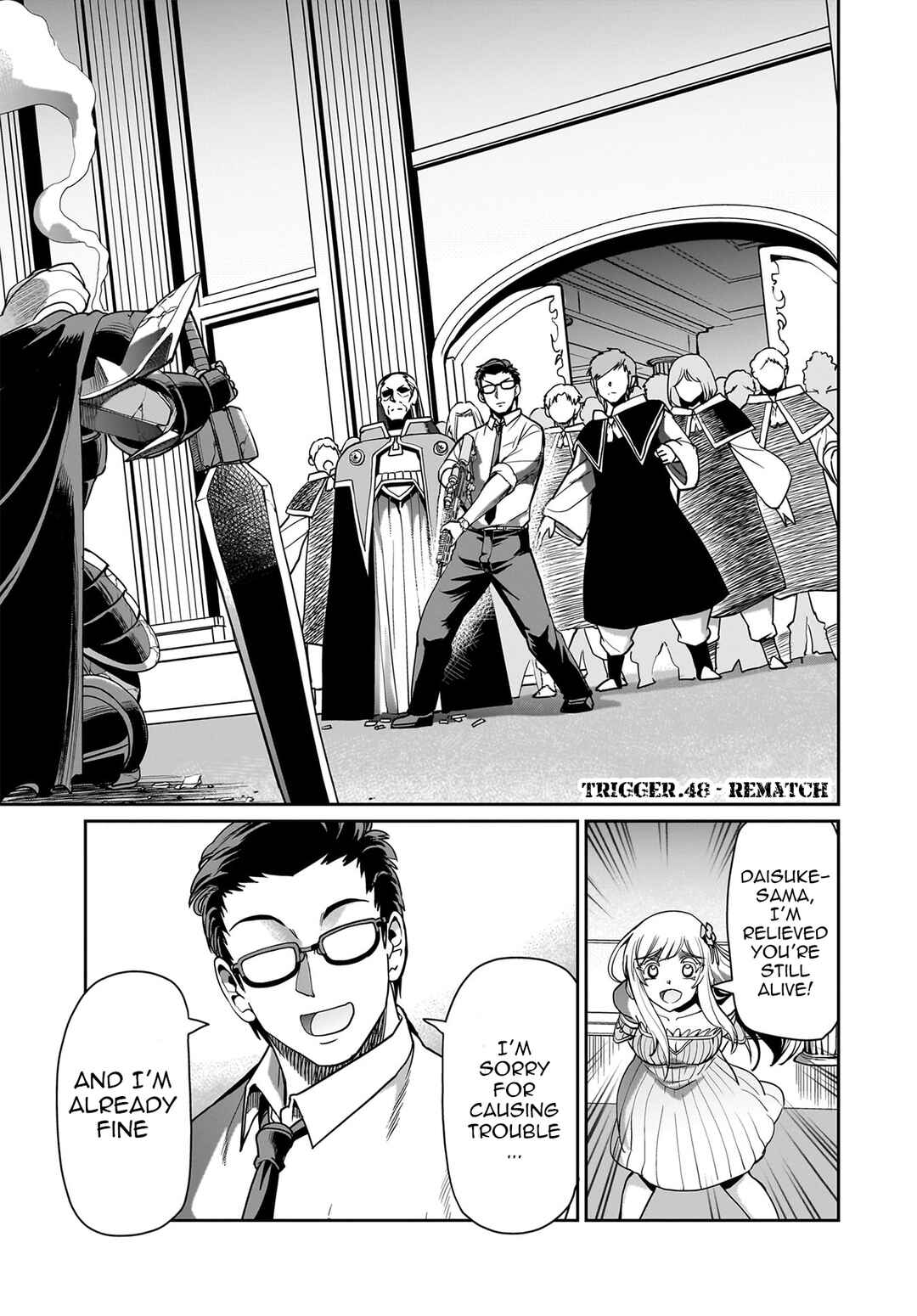 Isekai Shoukan Ojisan no Juu Musou Life ~Sabage-zuki Salaryman wa Kaisha Owari ni Isekai e Chokki Suru~ Chapter 48 - Page 2