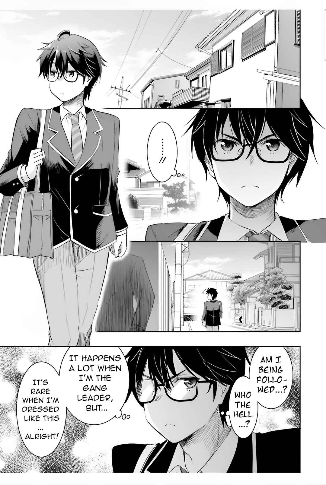 Watashi yori Tsuyoi Otoko to Kekkon shitai no - Seiso na Biji Seito Kaichou (Jitsu wa Moto Banchou) no Himitsu wo Shiru Inkya (Jitsu wa Kanojo wo Koeru Saikyou no Yankee) Chapter 4 - Page 1