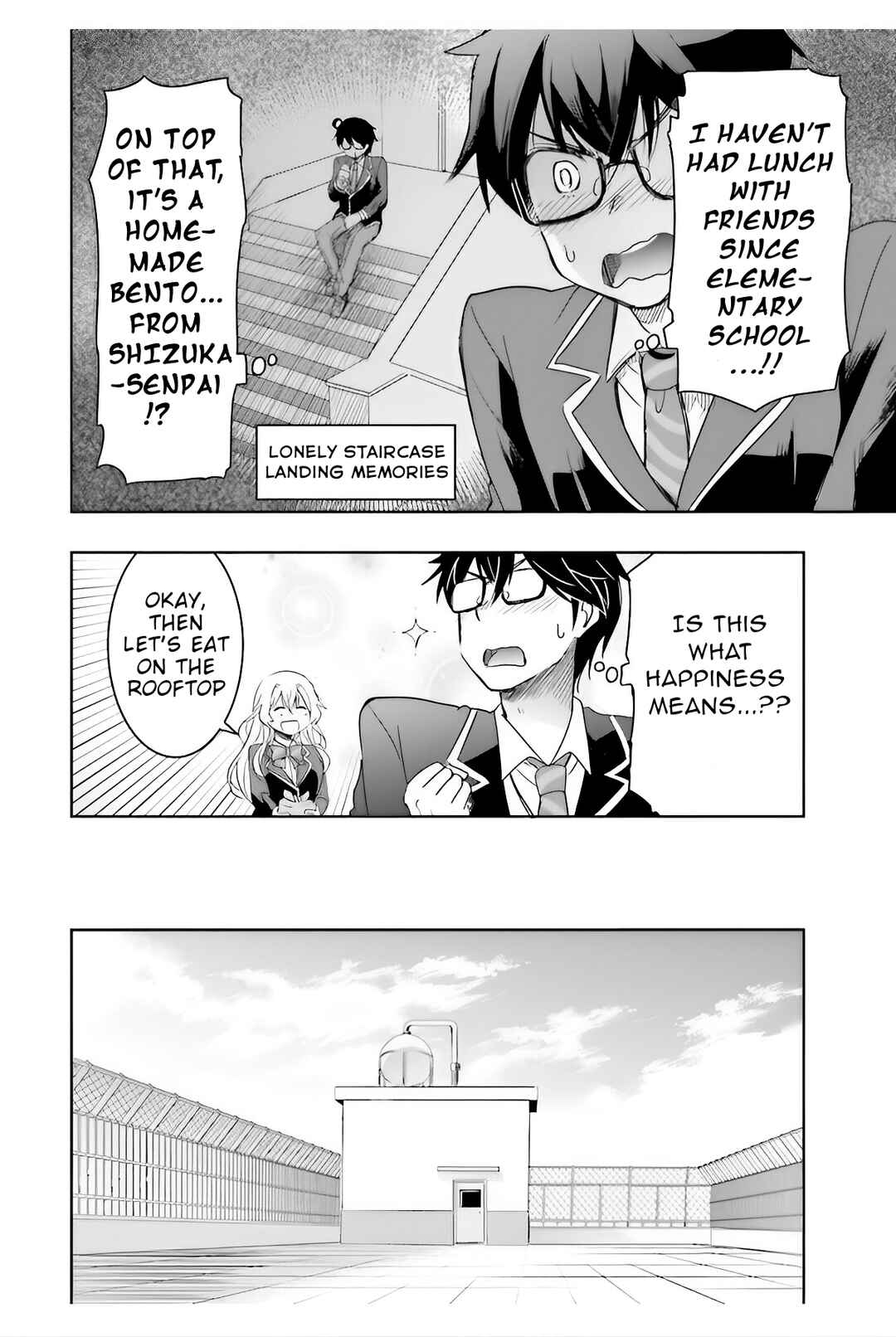 Watashi yori Tsuyoi Otoko to Kekkon shitai no - Seiso na Biji Seito Kaichou (Jitsu wa Moto Banchou) no Himitsu wo Shiru Inkya (Jitsu wa Kanojo wo Koeru Saikyou no Yankee) Chapter 4 - Page 10